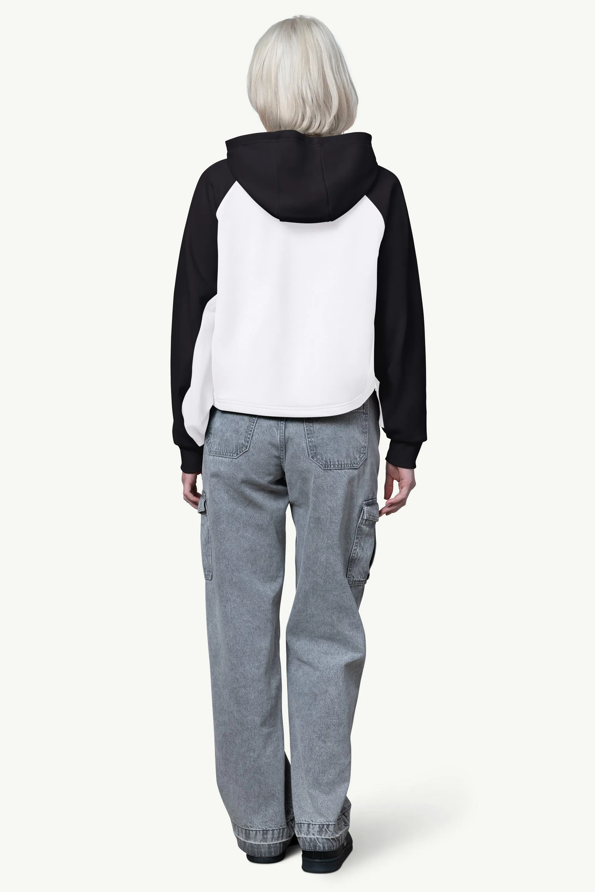 WOMENS DETROIT LIONS CROPPED HOODIE sold by Starter product image thumbnail 3