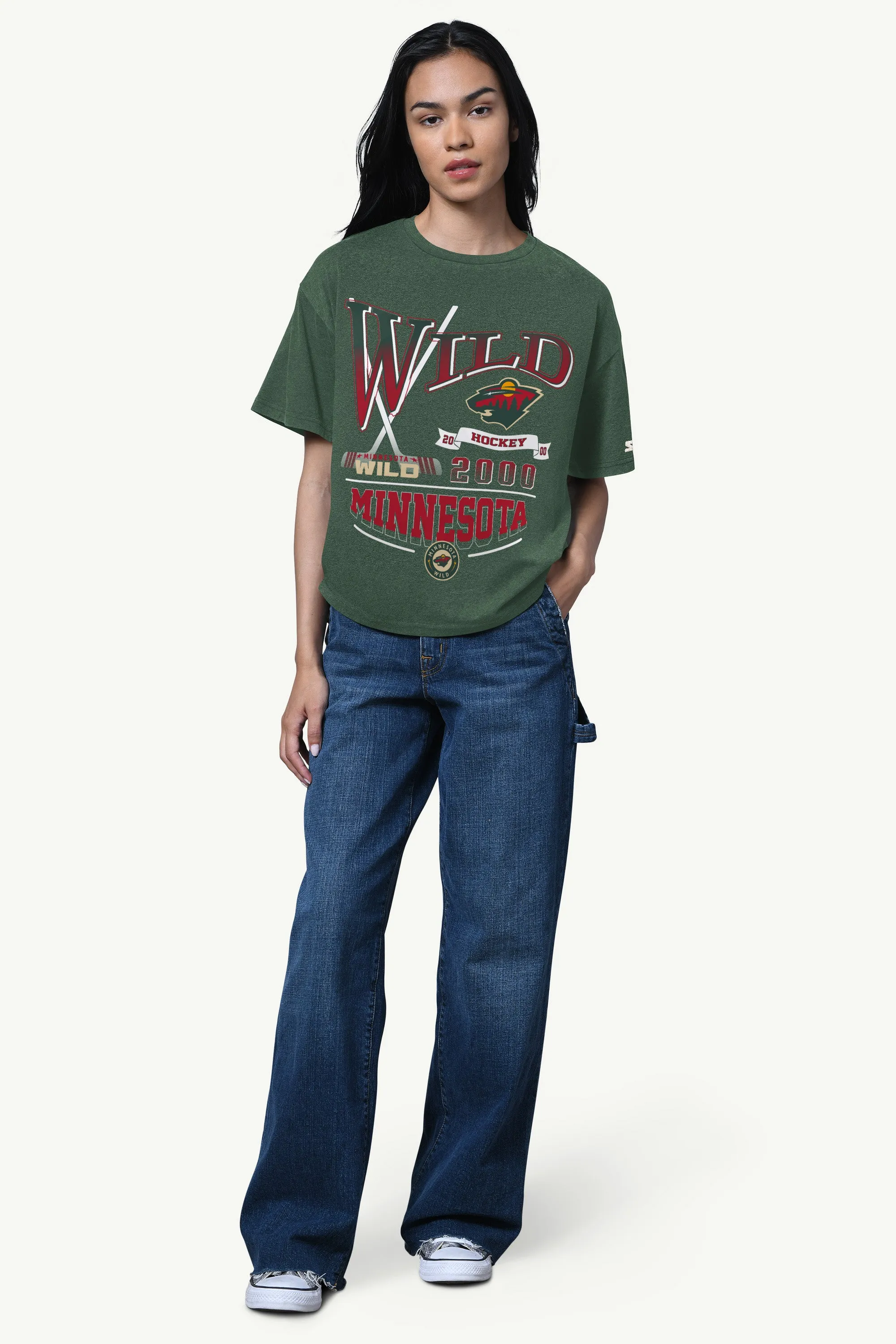 WOMENS MINNESOTA WILD HALL OF FAME T SHIRT sold by Starter product image thumbnail 2