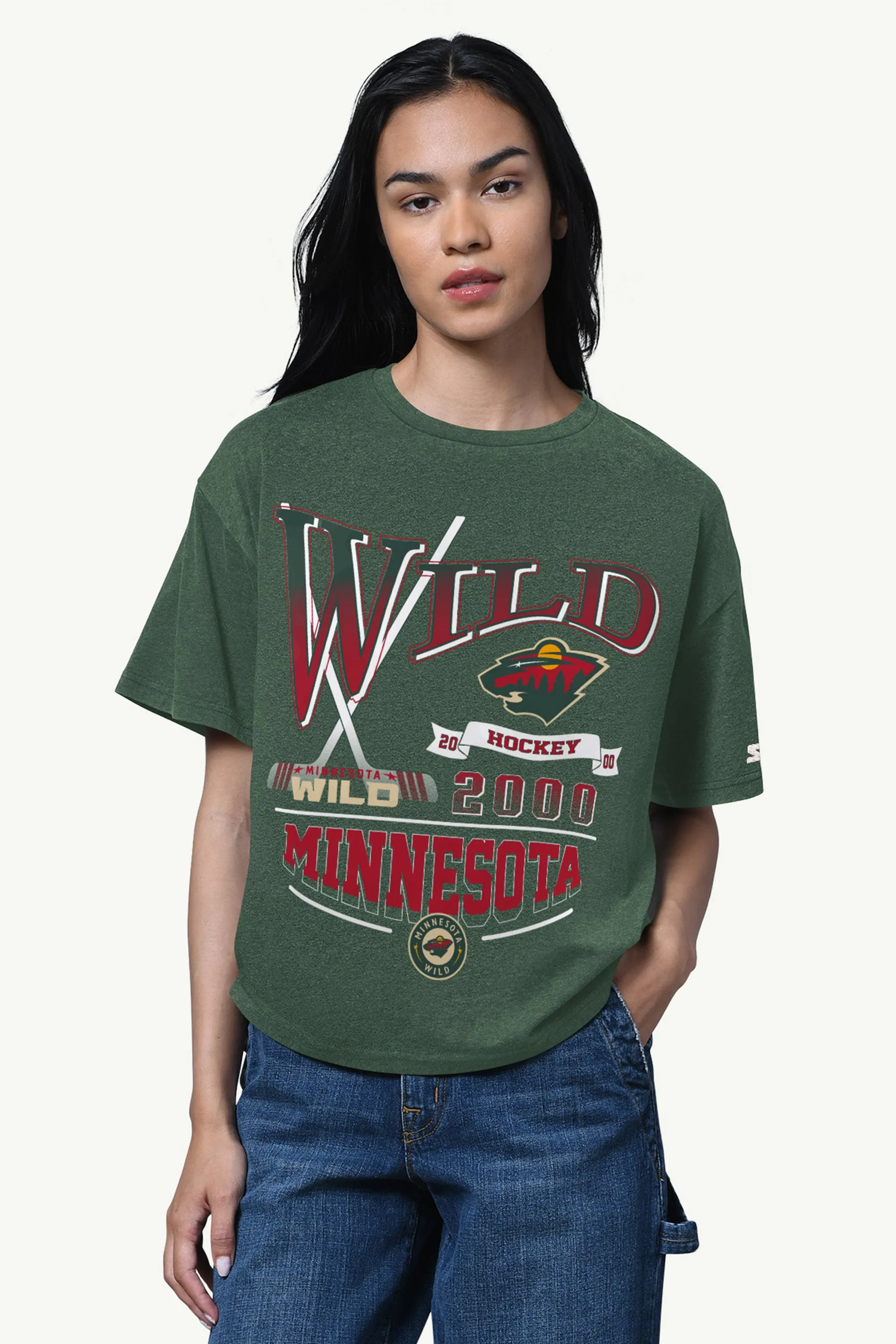 WOMENS MINNESOTA WILD HALL OF FAME T SHIRT sold by Starter