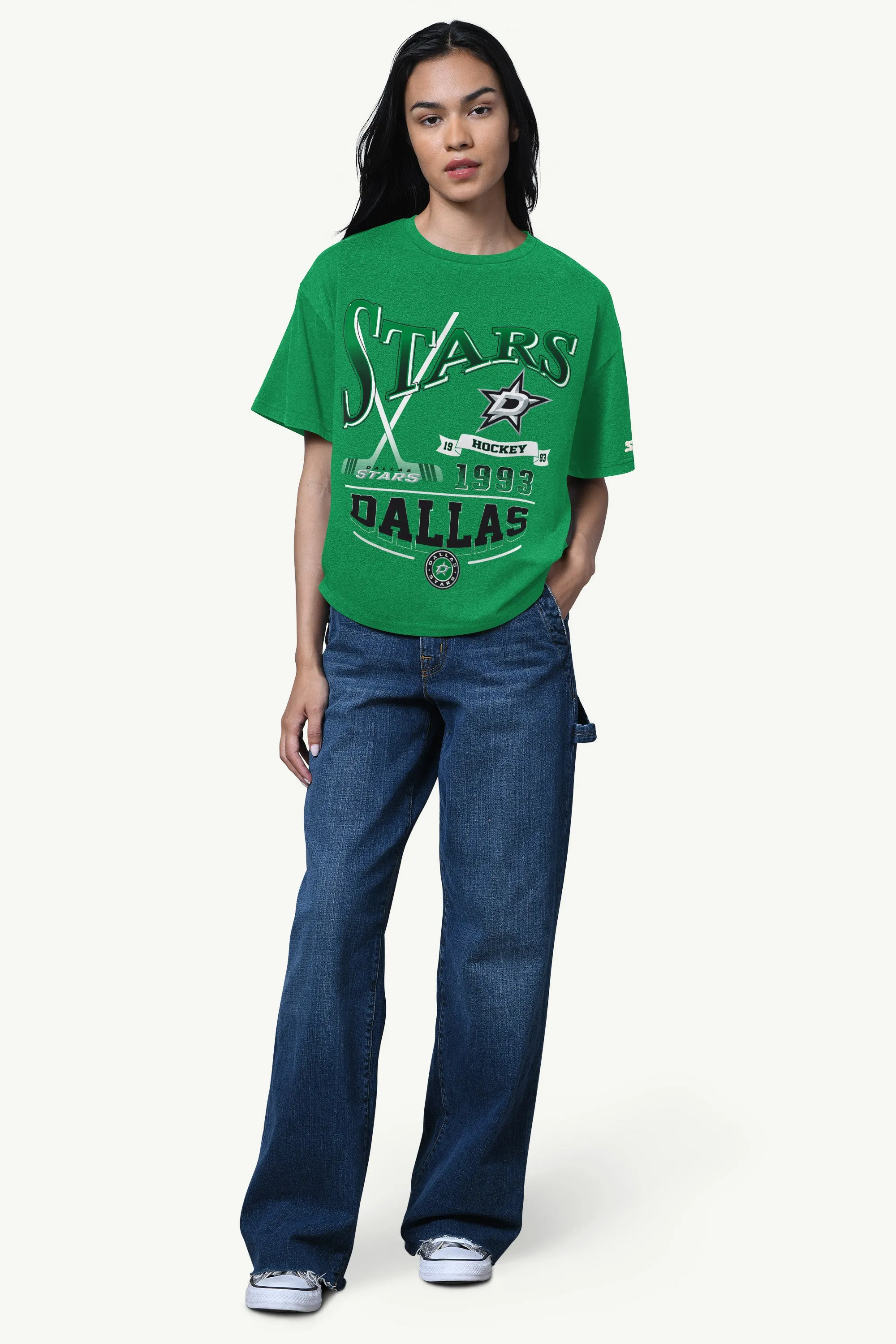 WOMENS DALLAS STARS HALL OF FAME T SHIRT sold by Starter product image thumbnail 2