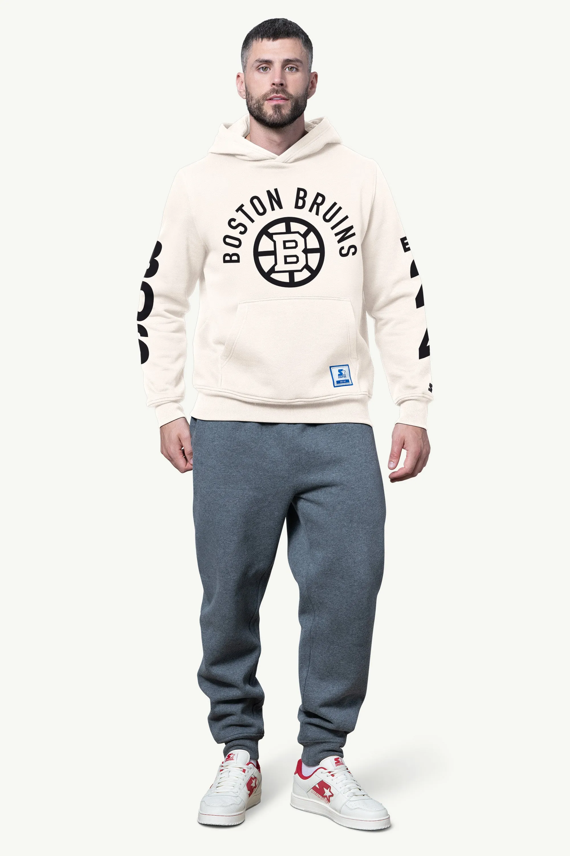 MENS BOSTON BRUINS HANDOFF FLEECE HOODIE sold by Starter product image thumbnail 2