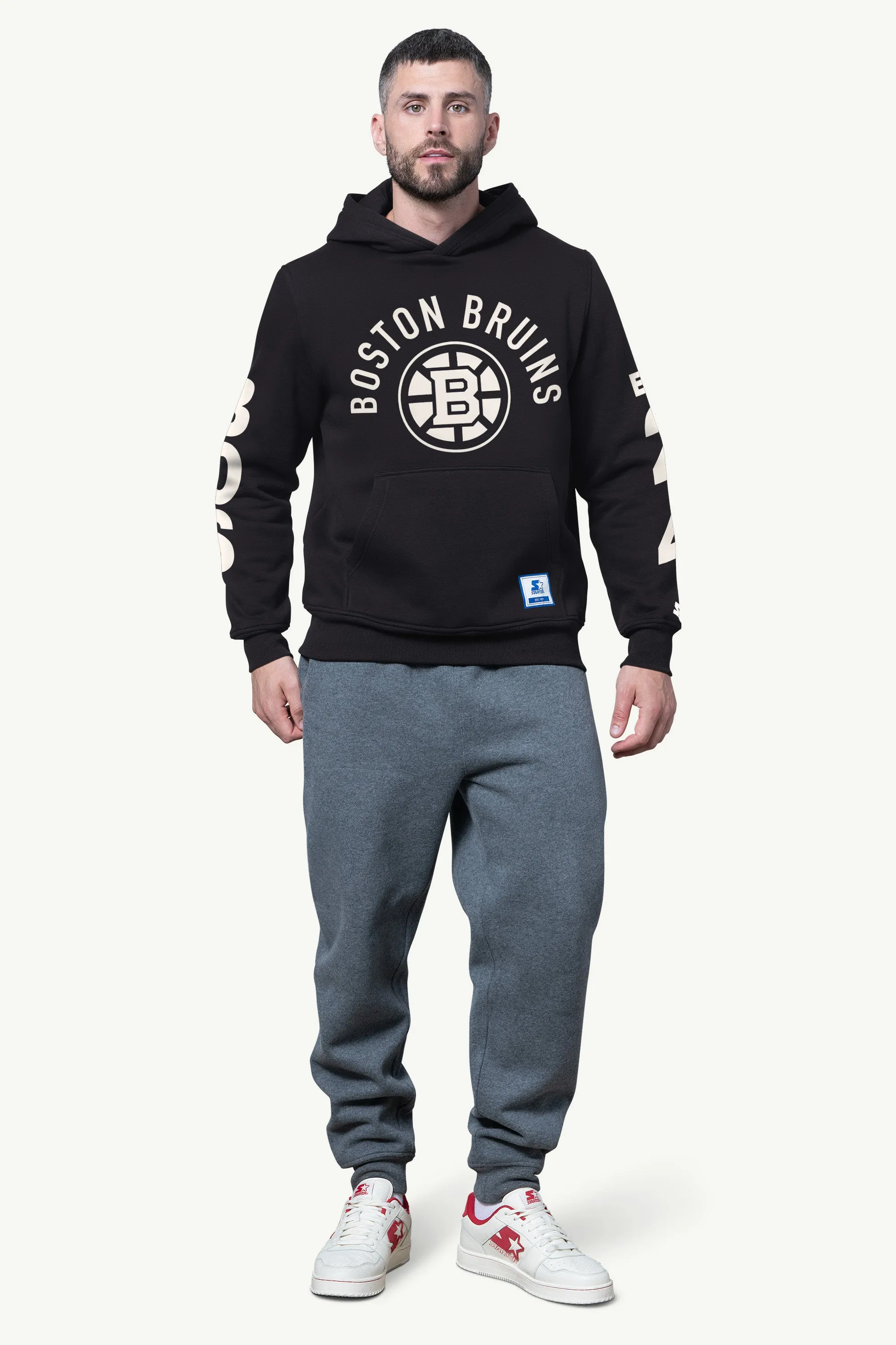 MENS BOSTON BRUINS HANDOFF FLEECE HOODIE sold by Starter product image thumbnail 2