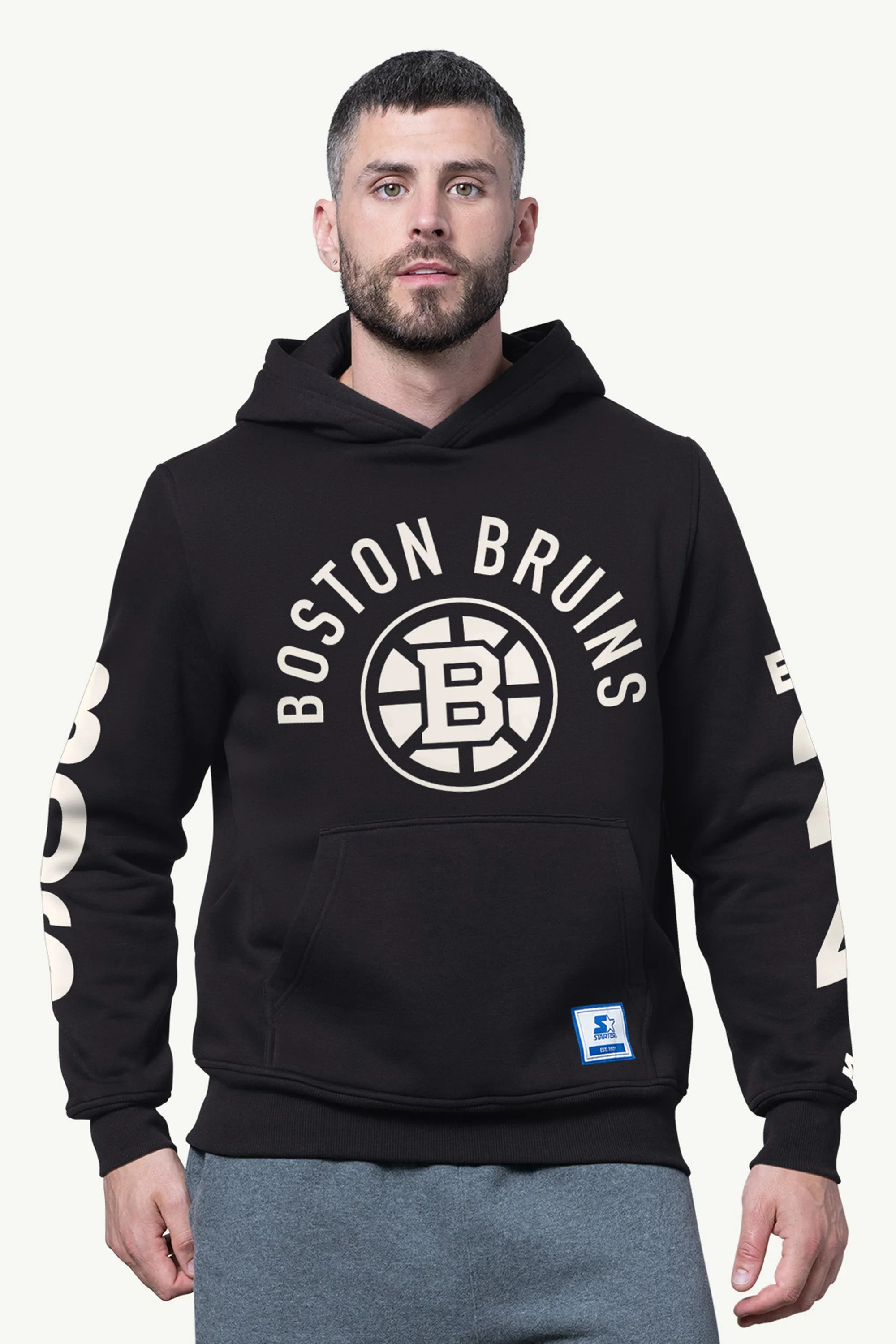 MENS BOSTON BRUINS HANDOFF FLEECE HOODIE sold by Starter