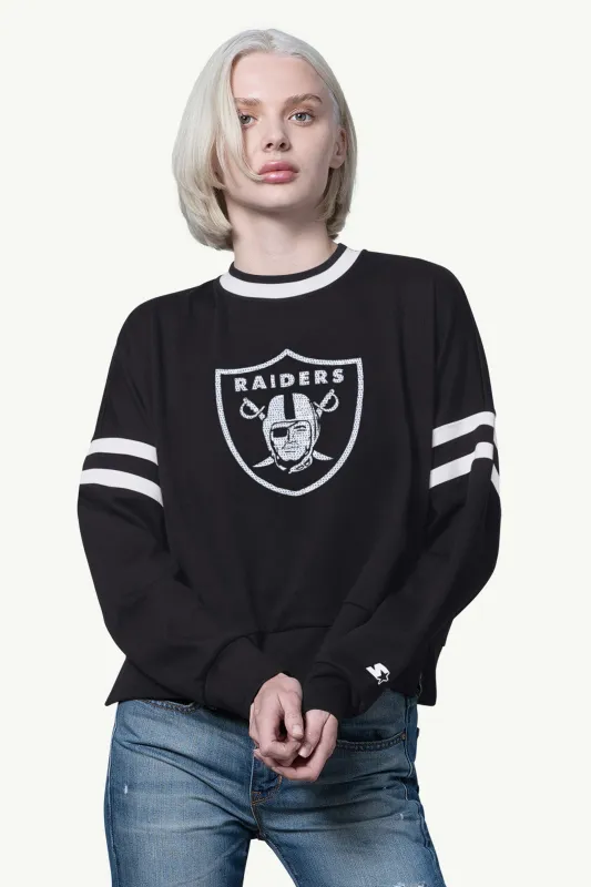 WOMENS LAS VEGAS RAIDERS RALLY SWEATSHIRT sold by Starter