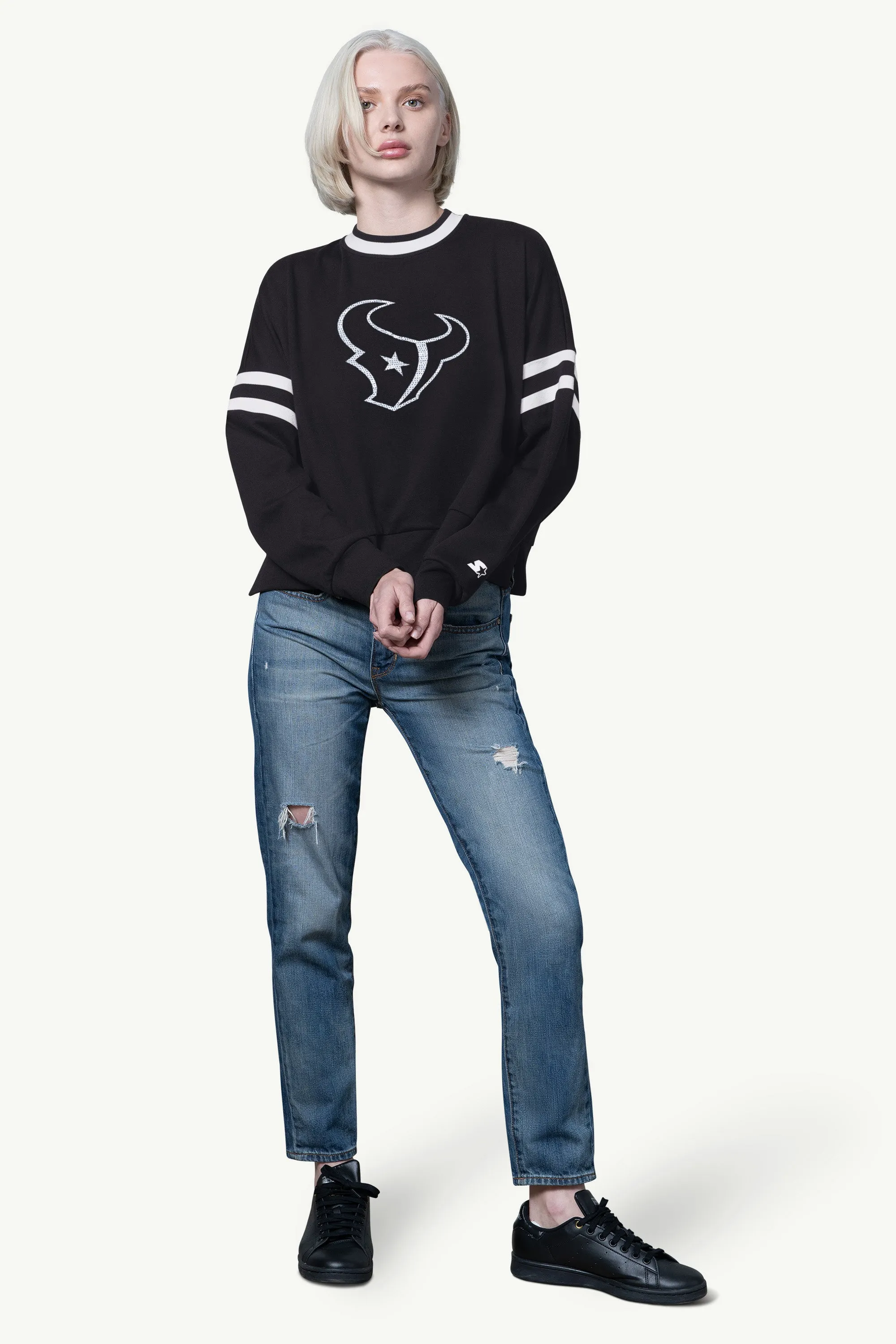 WOMENS HOUSTON TEXANS RALLY SWEATSHIRT sold by Starter product image thumbnail 2