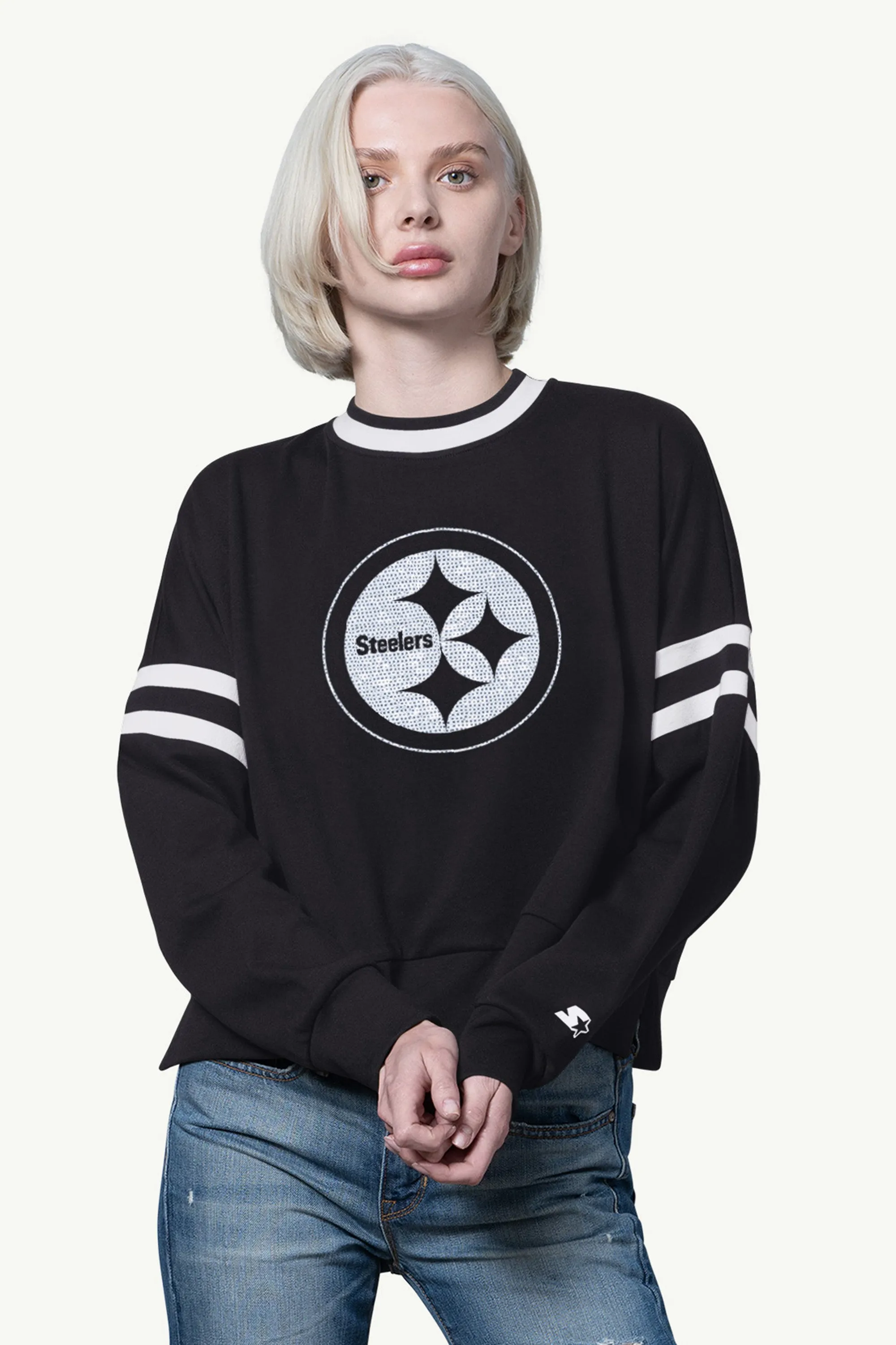 WOMENS PITTSBURGH STEELERS RALLY SWEATSHIRT sold by Starter