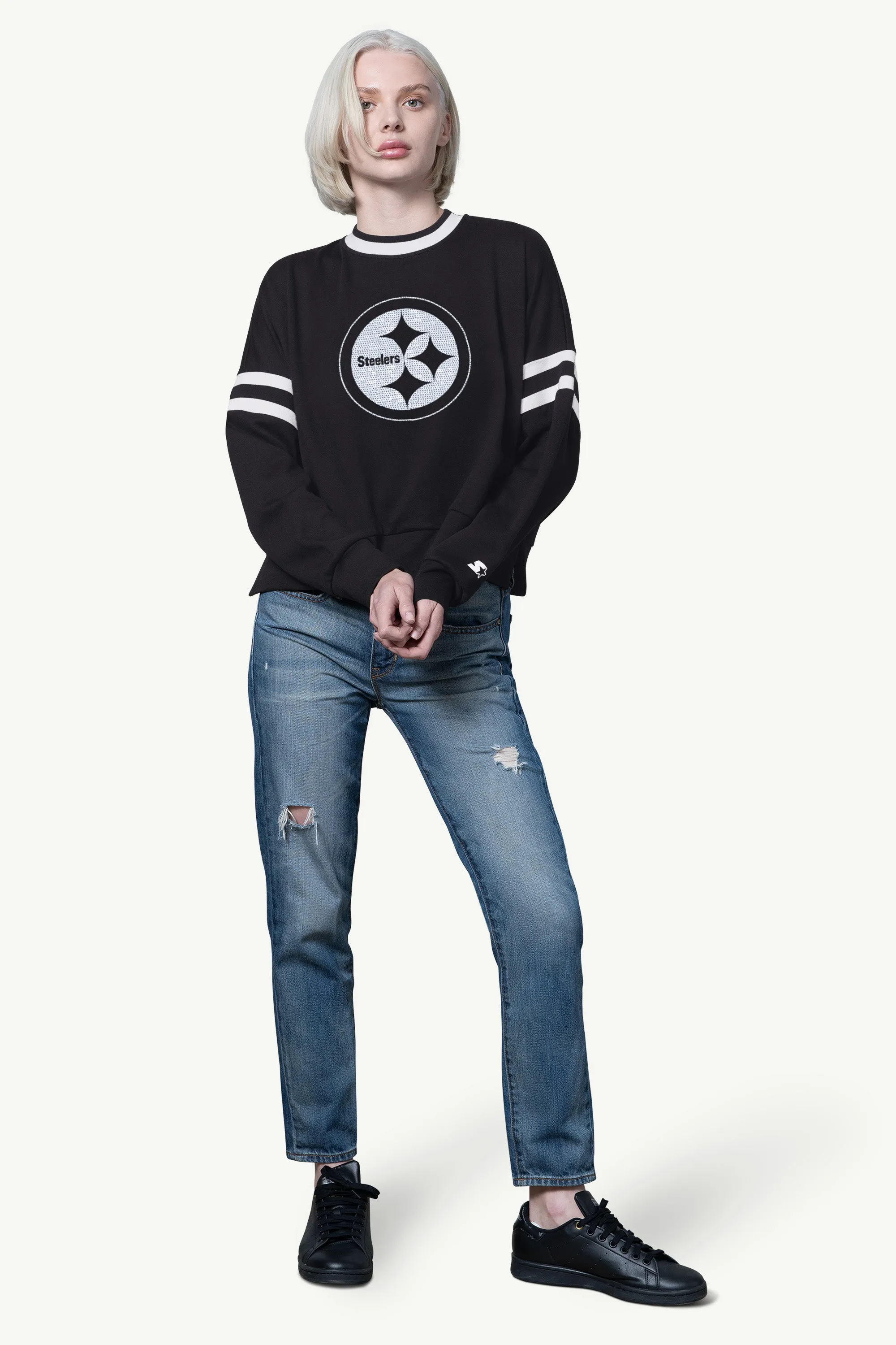 WOMENS PITTSBURGH STEELERS RALLY SWEATSHIRT sold by Starter product image thumbnail 2