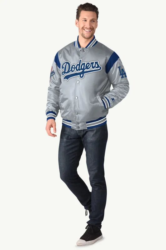 MENS LOS ANGELES DODGERS SATIN VARSITY JACKET sold by Starter