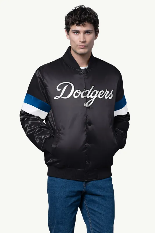 MENS LOS ANGELES DODGERS SATIN VARSITY JACKET sold by Starter