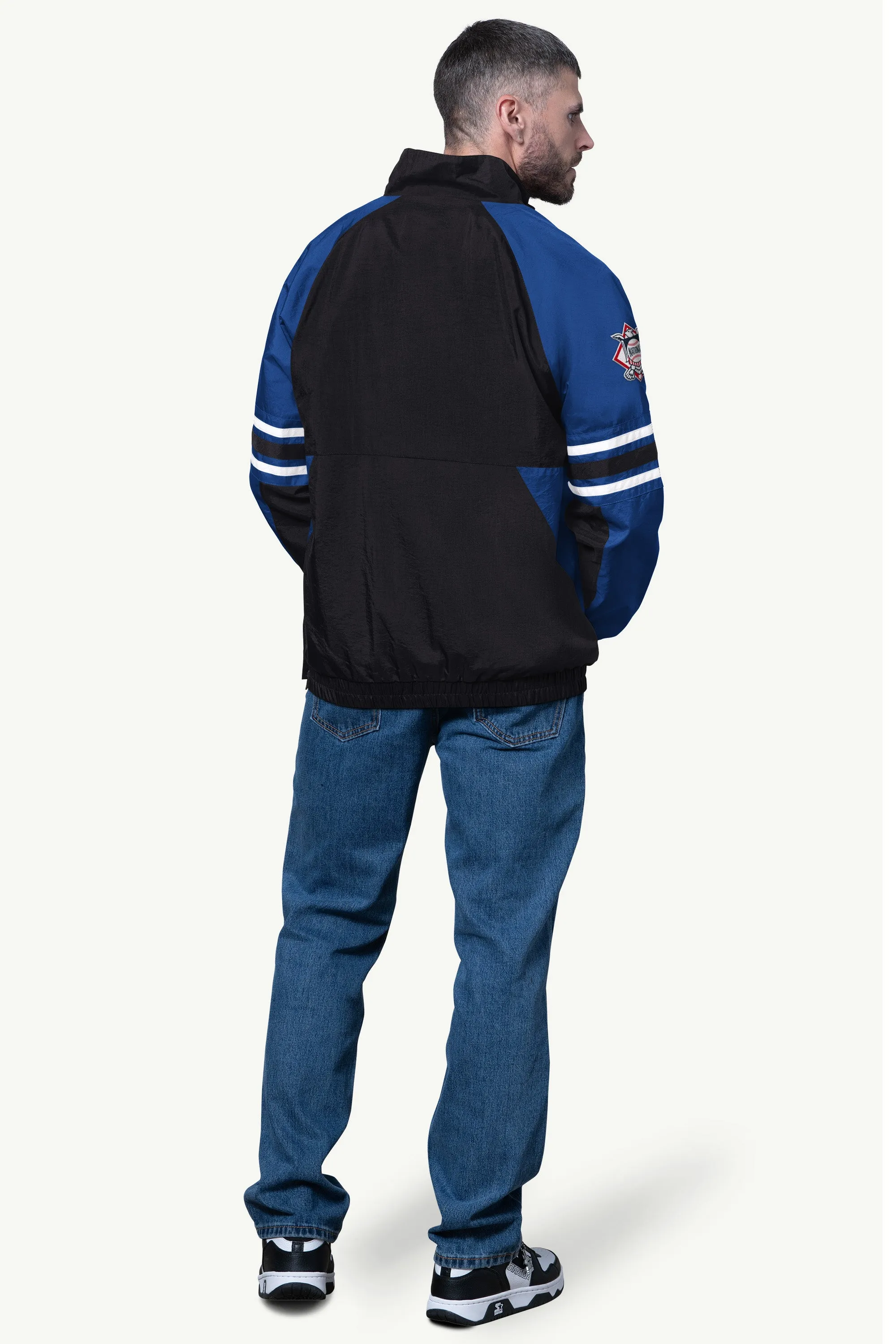 MENS LOS ANGELES DODGERS CLASSIC BREAKAWAY JACKET sold by Starter product image thumbnail 2