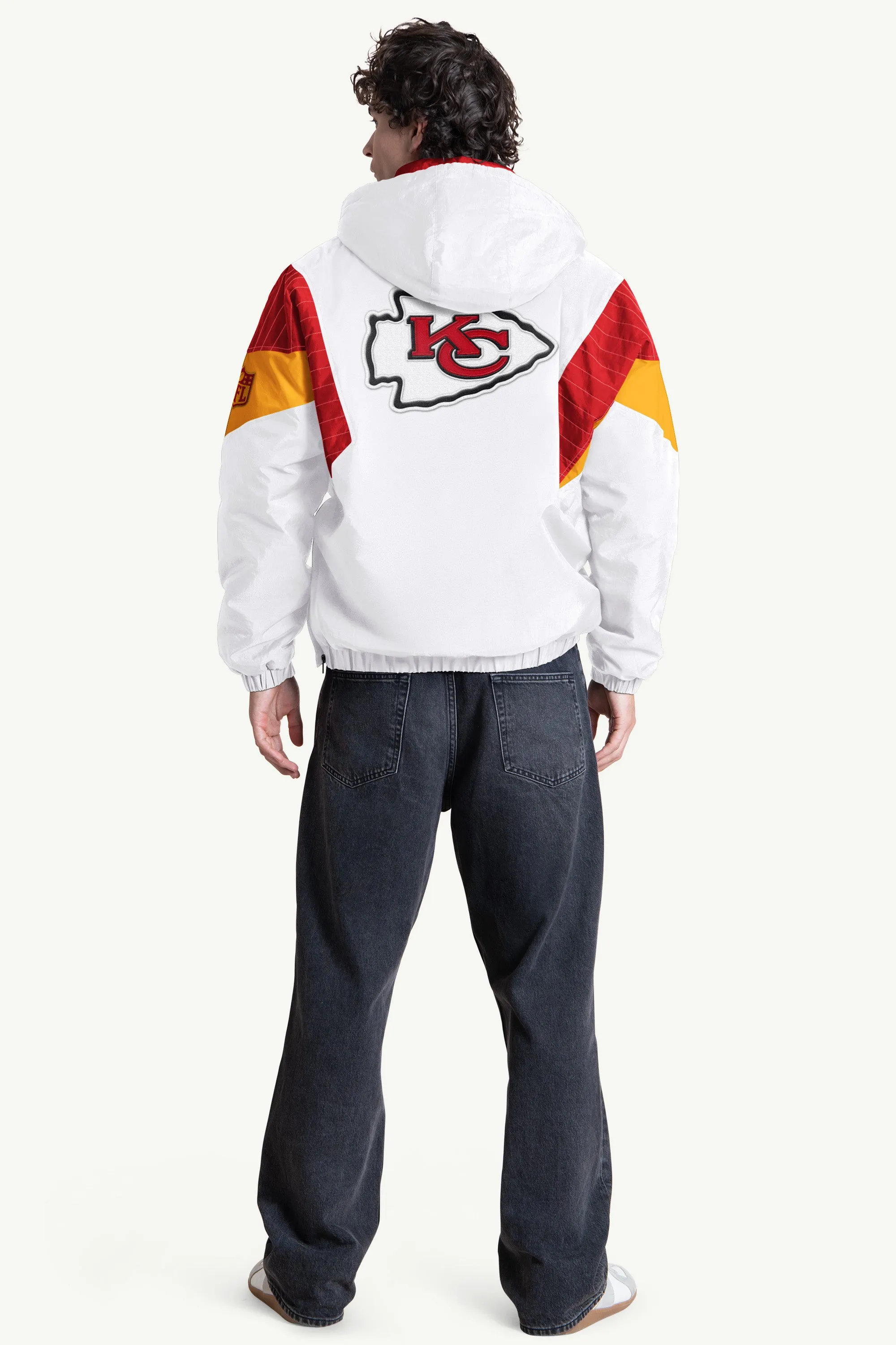 MENS KANSAS CITY CHIEFS CLASSIC BREAKAWAY JACKET sold by Starter product image thumbnail 2
