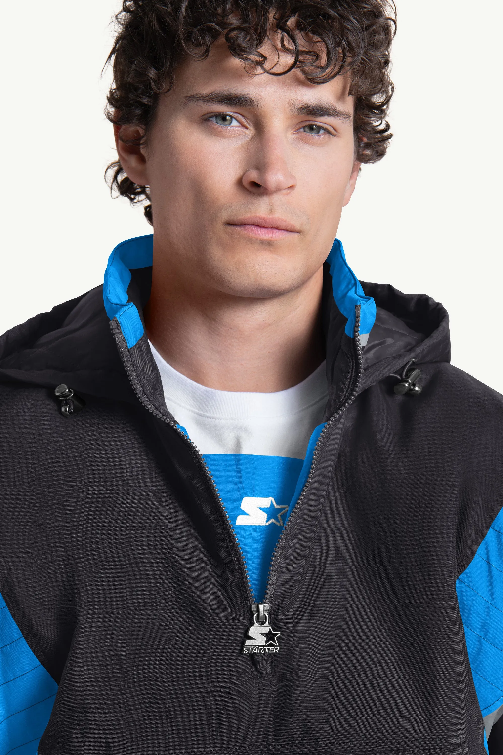 MENS DETROIT LIONS CLASSIC BREAKAWAY JACKET sold by Starter product image thumbnail 4