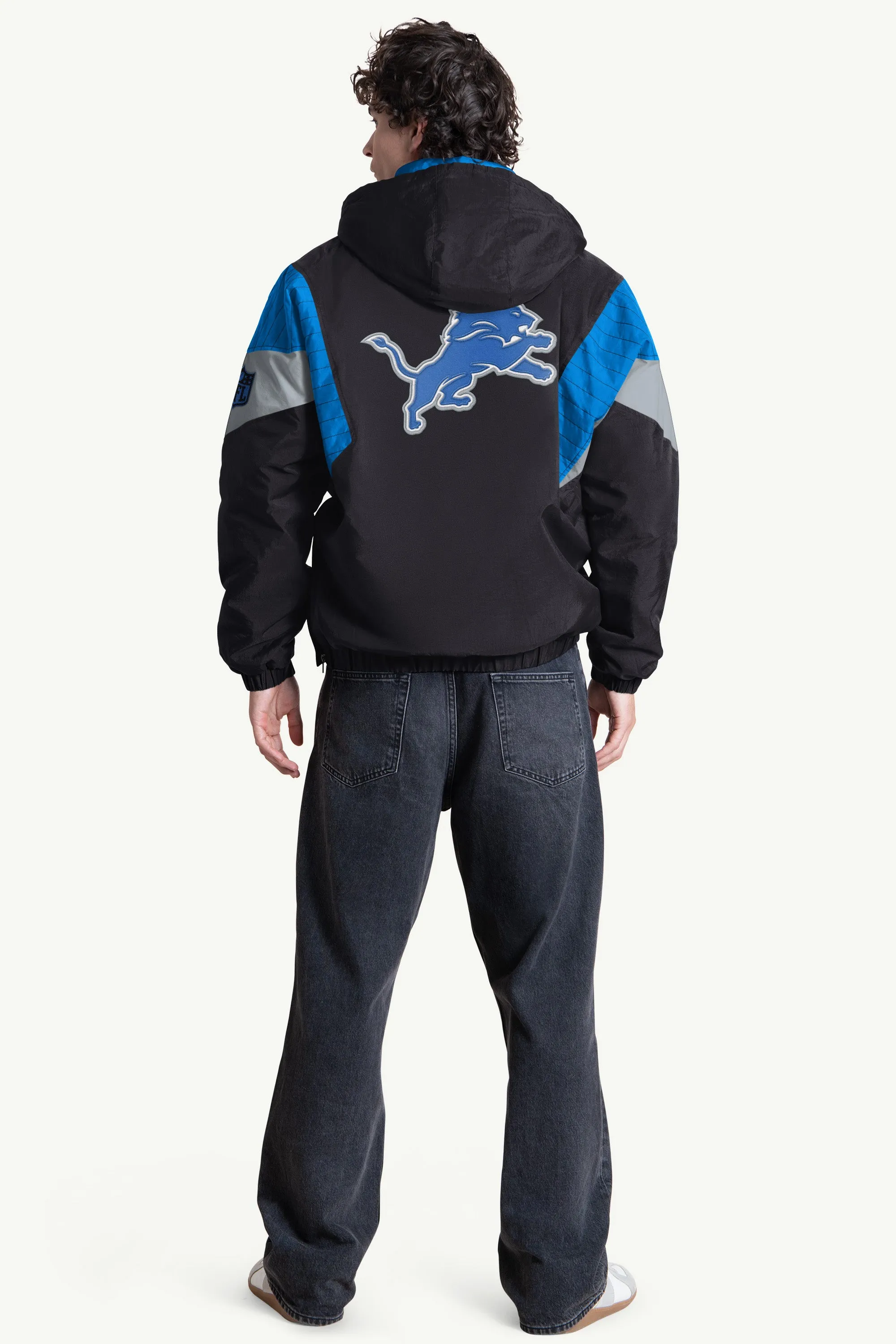 MENS DETROIT LIONS CLASSIC BREAKAWAY JACKET sold by Starter product image thumbnail 2