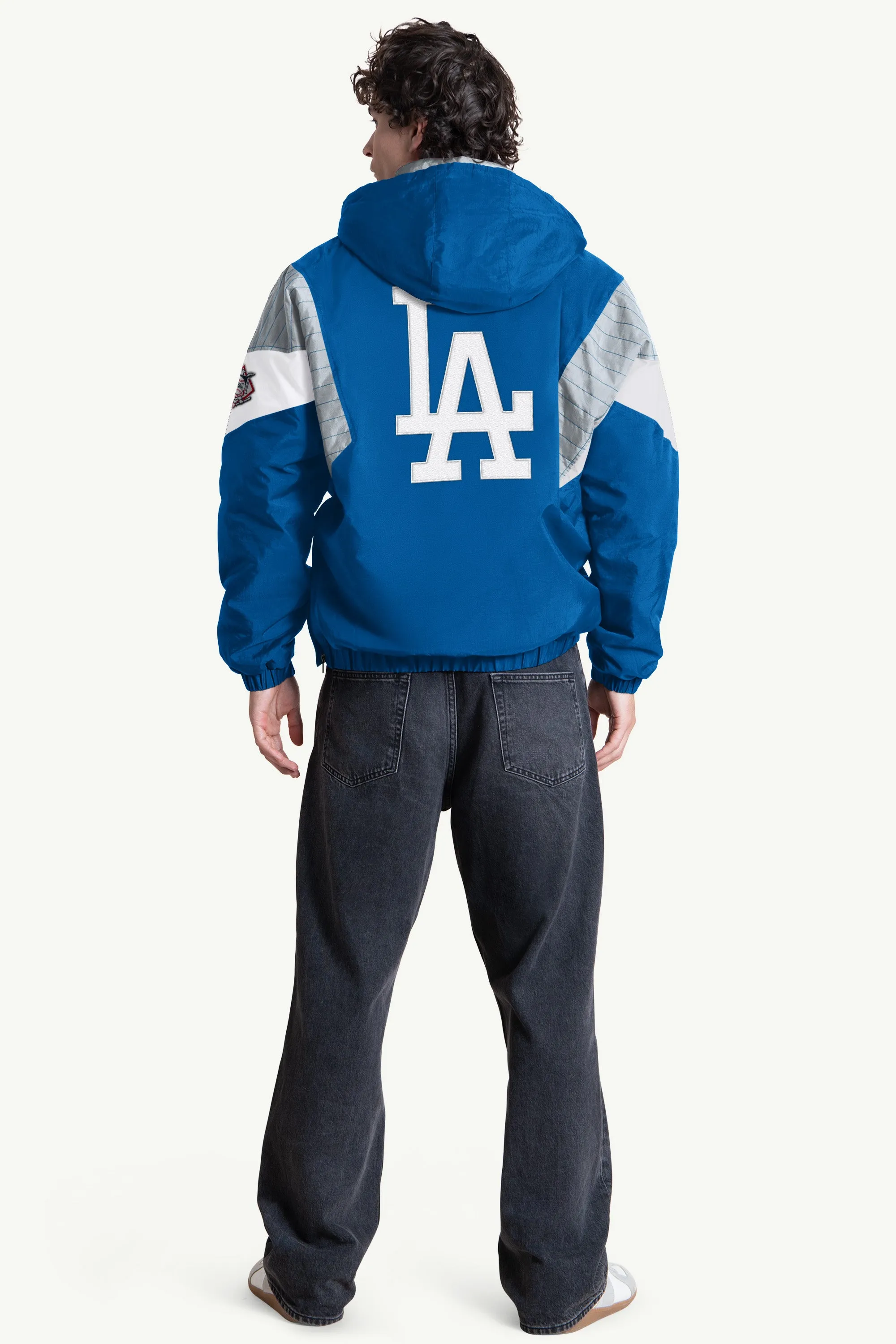 MENS LOS ANGELES DODGERS CRINKLE POPOVER sold by Starter product image thumbnail 2