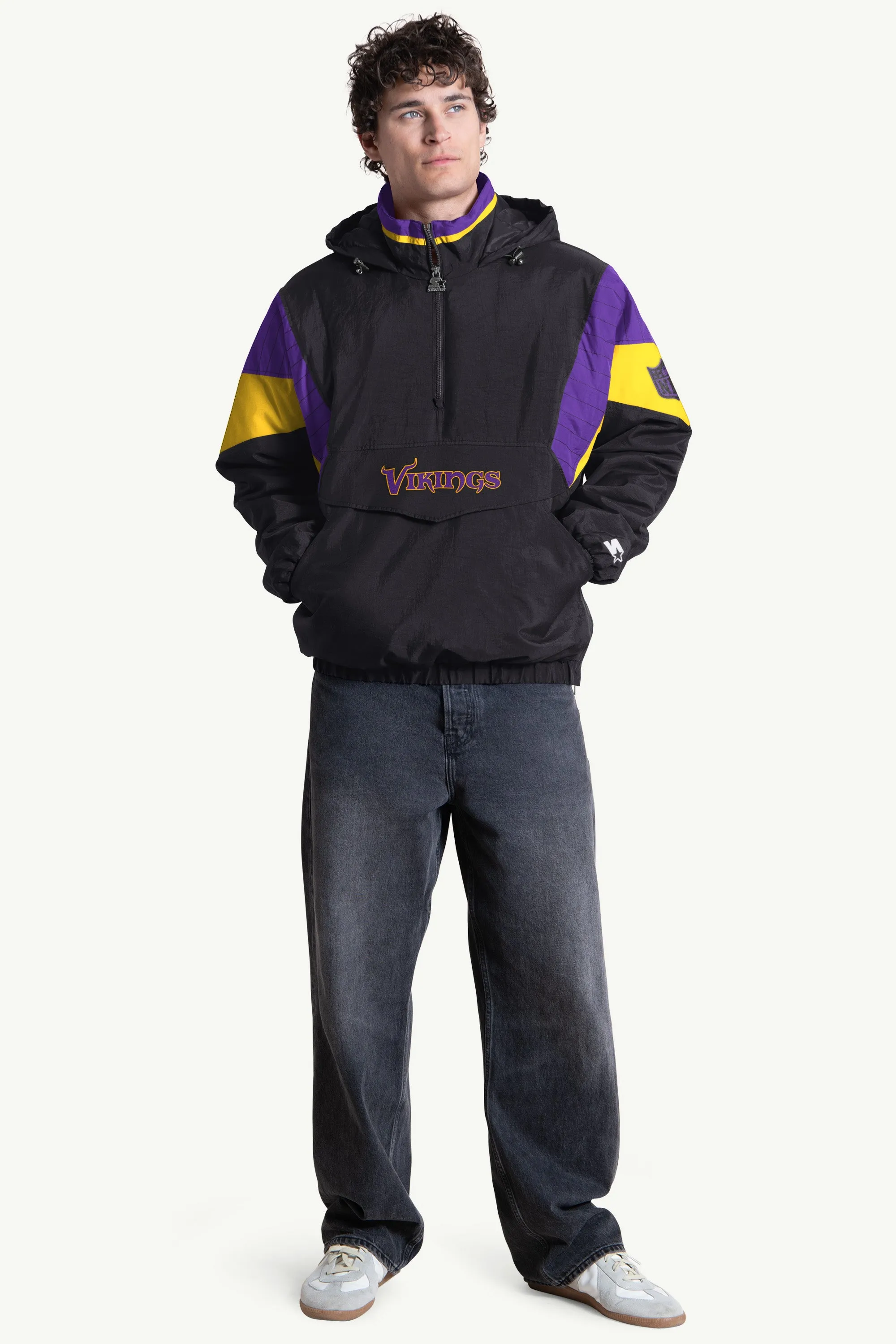 MENS MINNESOTA VIKINGS CLASSIC BREAKAWAY JACKET sold by Starter product image thumbnail 3