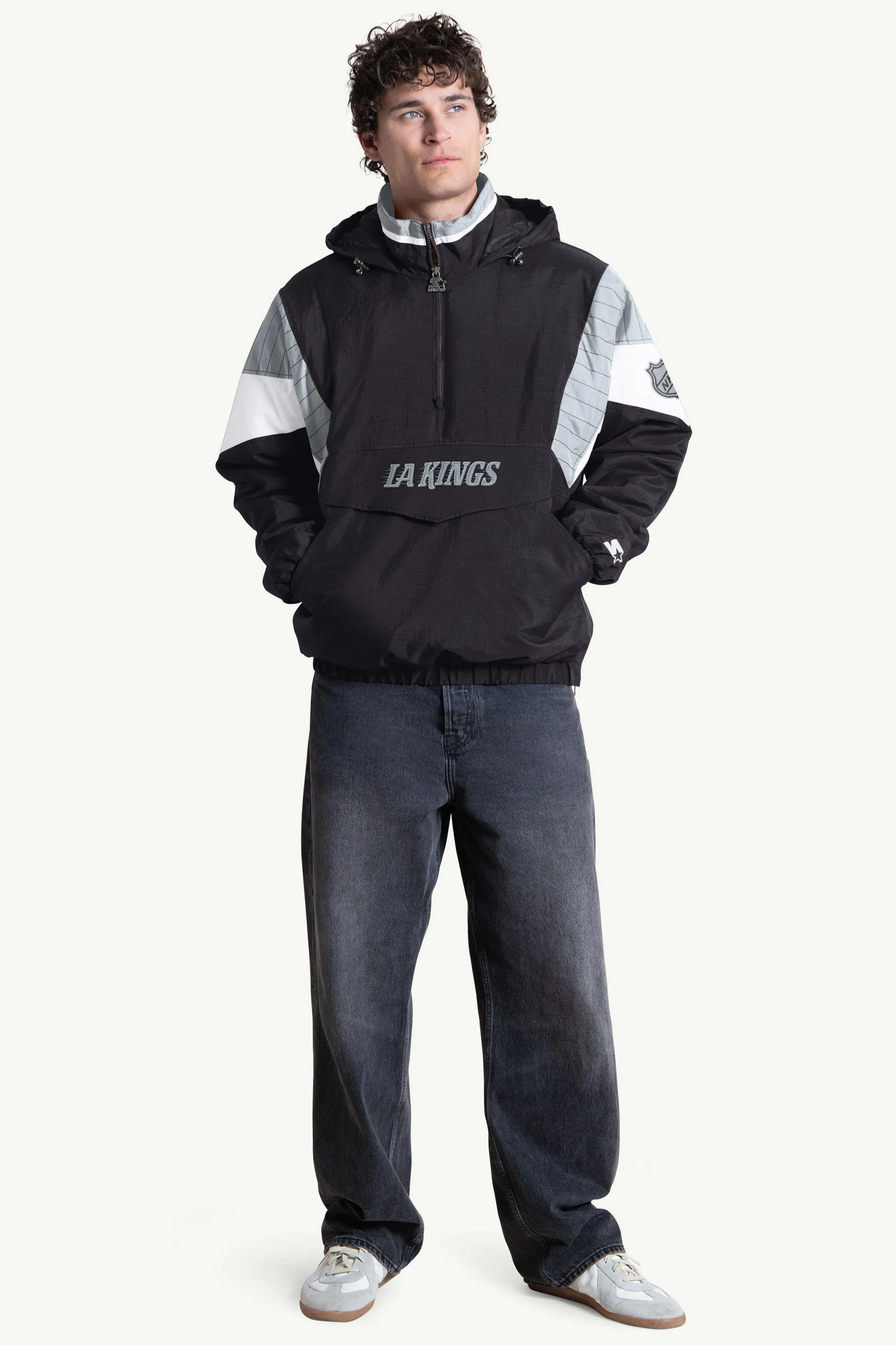 MENS LOS ANGELES KINGS CLASSIC BREAKAWAY JACKET sold by Starter product image thumbnail 3