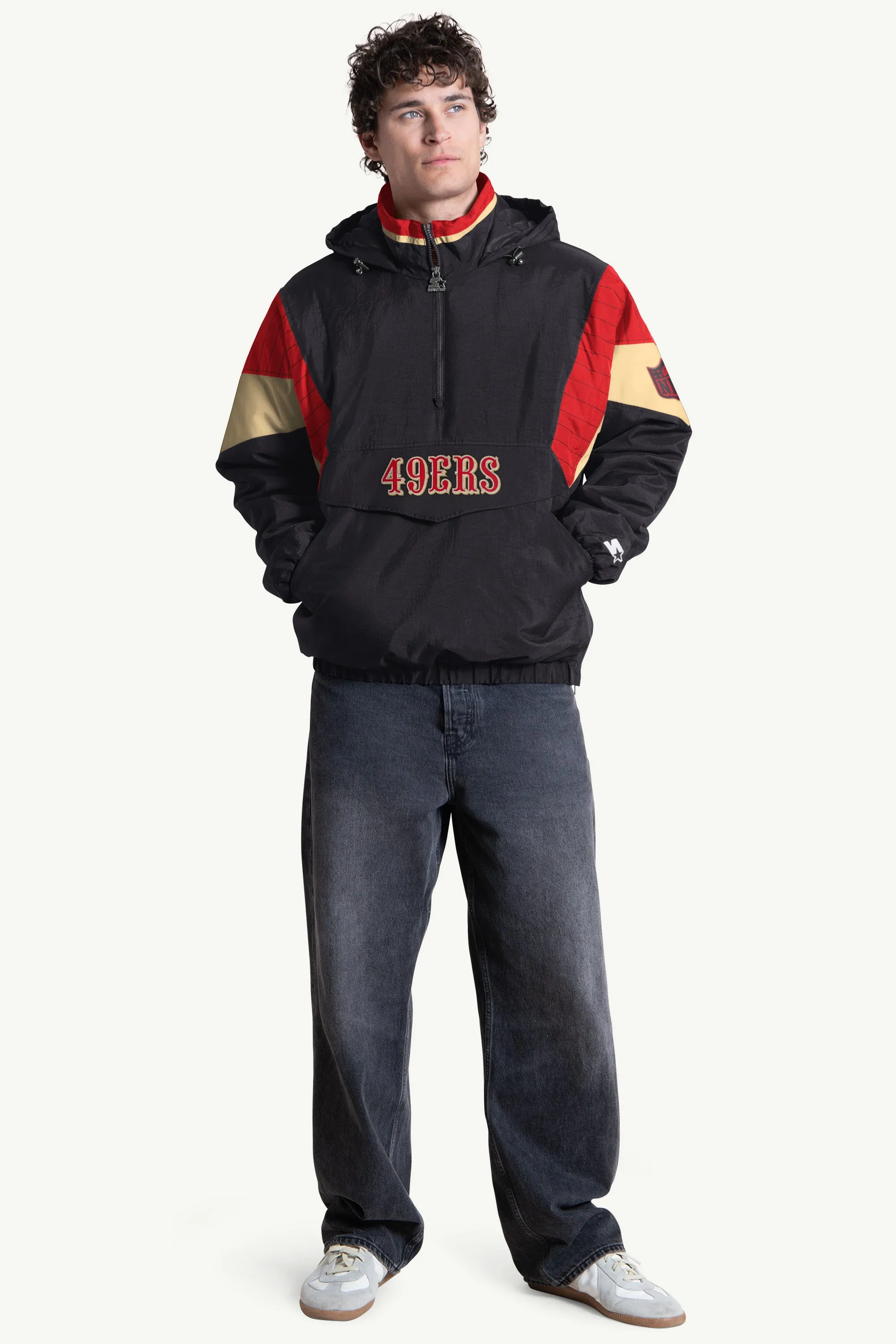 MENS SAN FRANCISCO 49ERS CLASSIC BREAKAWAY JACKET sold by Starter product image thumbnail 3