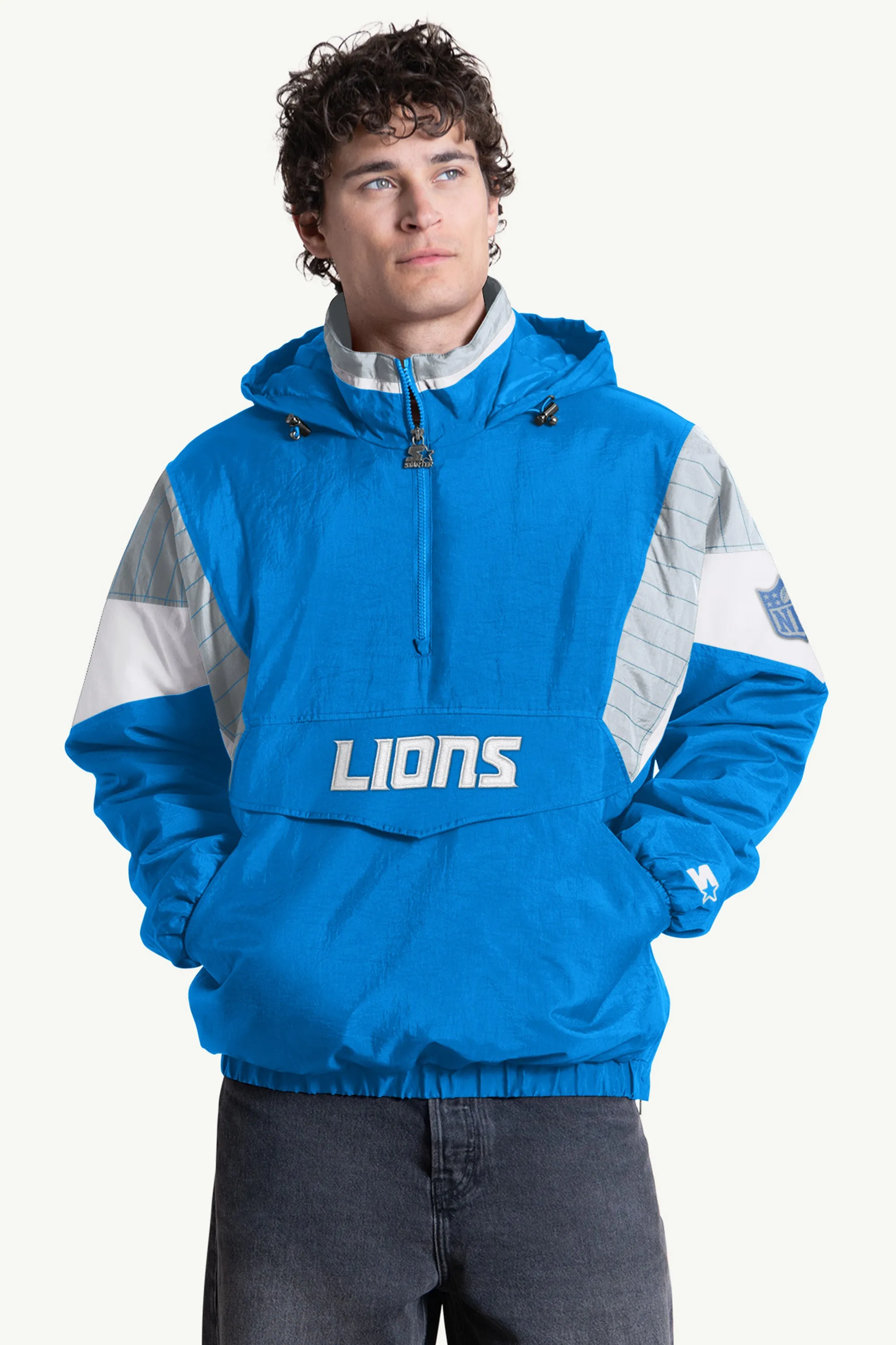 MENS DETROIT LIONS CLASSIC BREAKAWAY JACKET sold by Starter