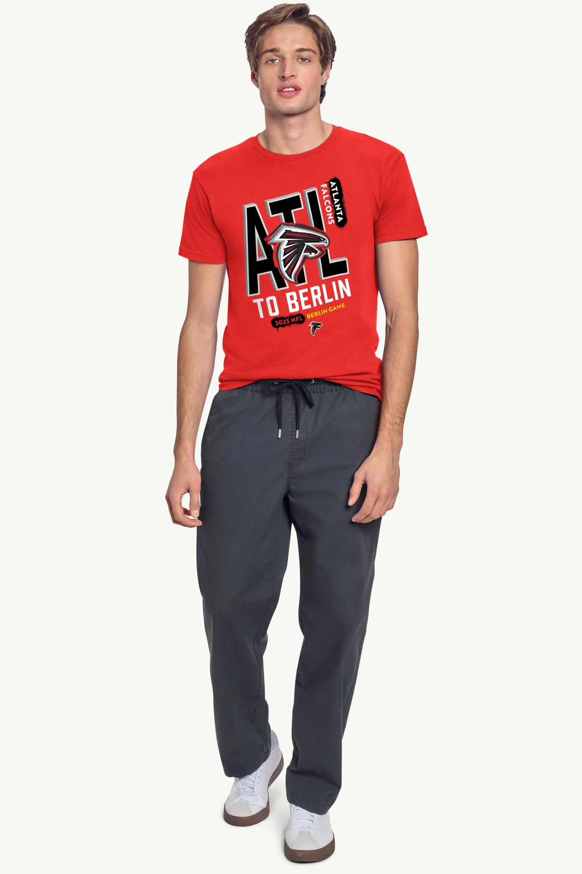 MENS ATLANTA FALCONS TO BERLIN WE GO T SHIRT sold by Starter product image thumbnail 3