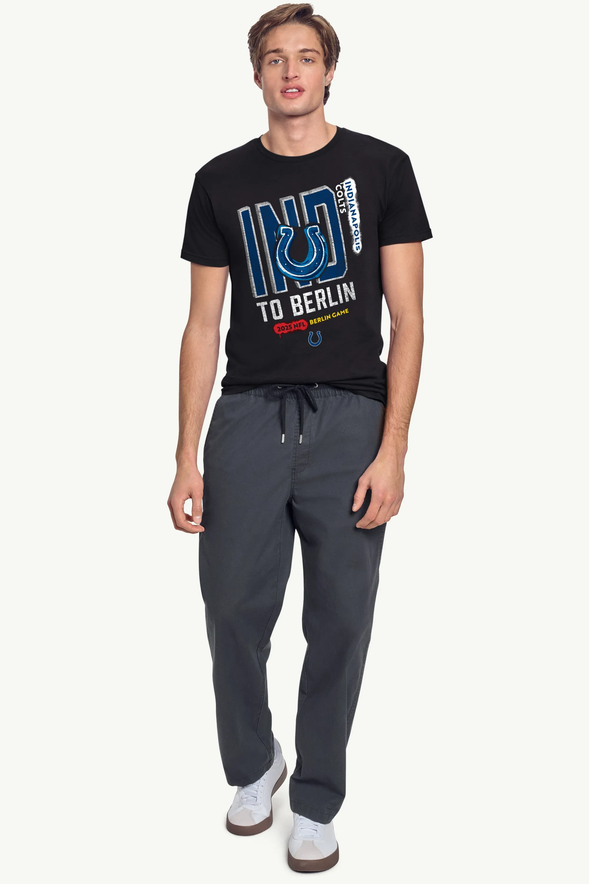 MENS INDIANAPOLIS COLTS TO BERLIN WE GO T SHIRT sold by Starter product image thumbnail 3