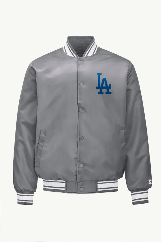 MENS LOS ANGELES DODGERS SATIN VARSITY JACKET sold by Starter