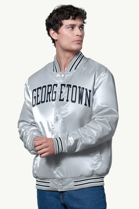 MENS GEORGETOWN HOYAS SATIN VARSITY JACKET sold by Starter