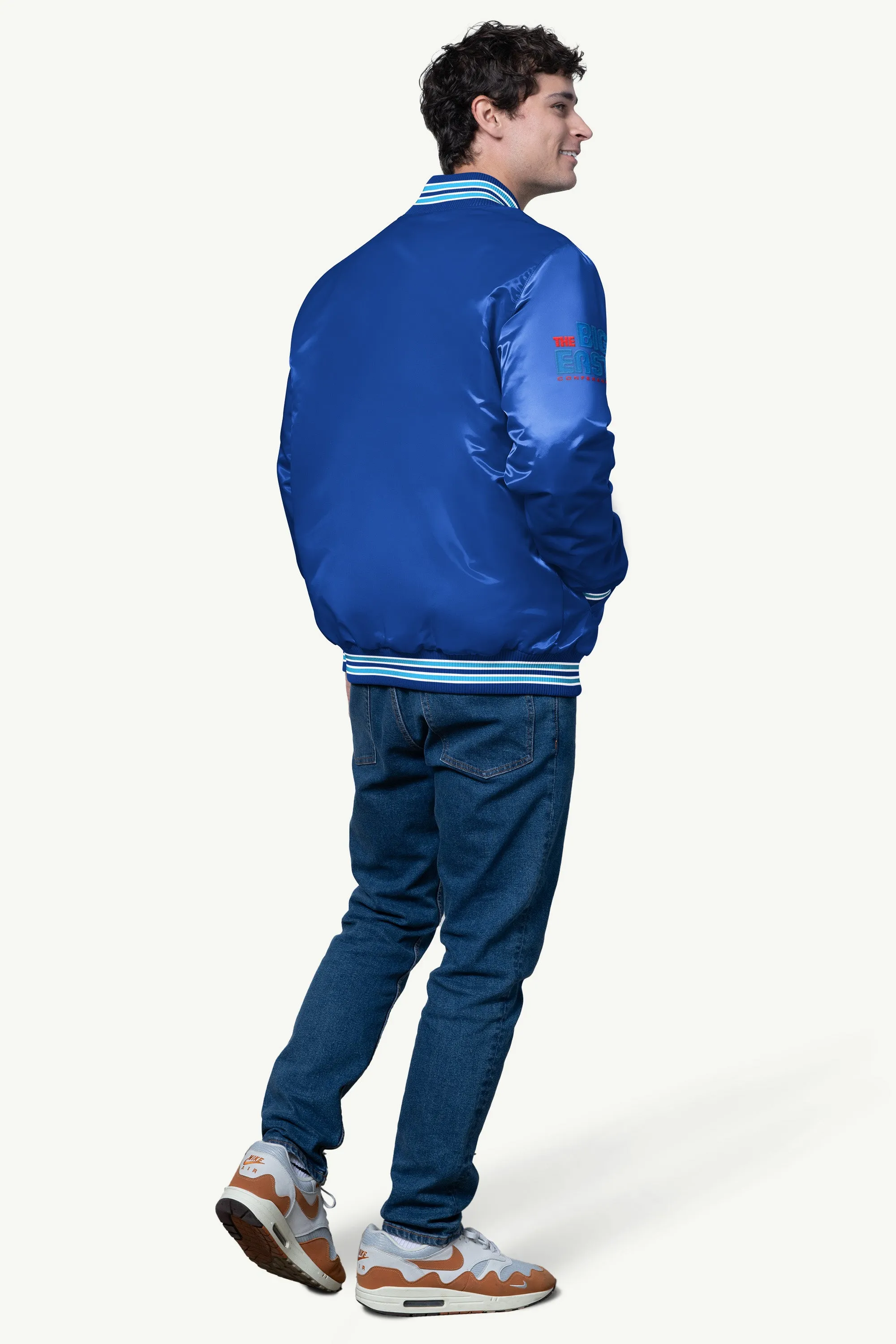 MENS VILLANOVA WILDCATS SATIN VARSITY JACKET sold by Starter product image thumbnail 2