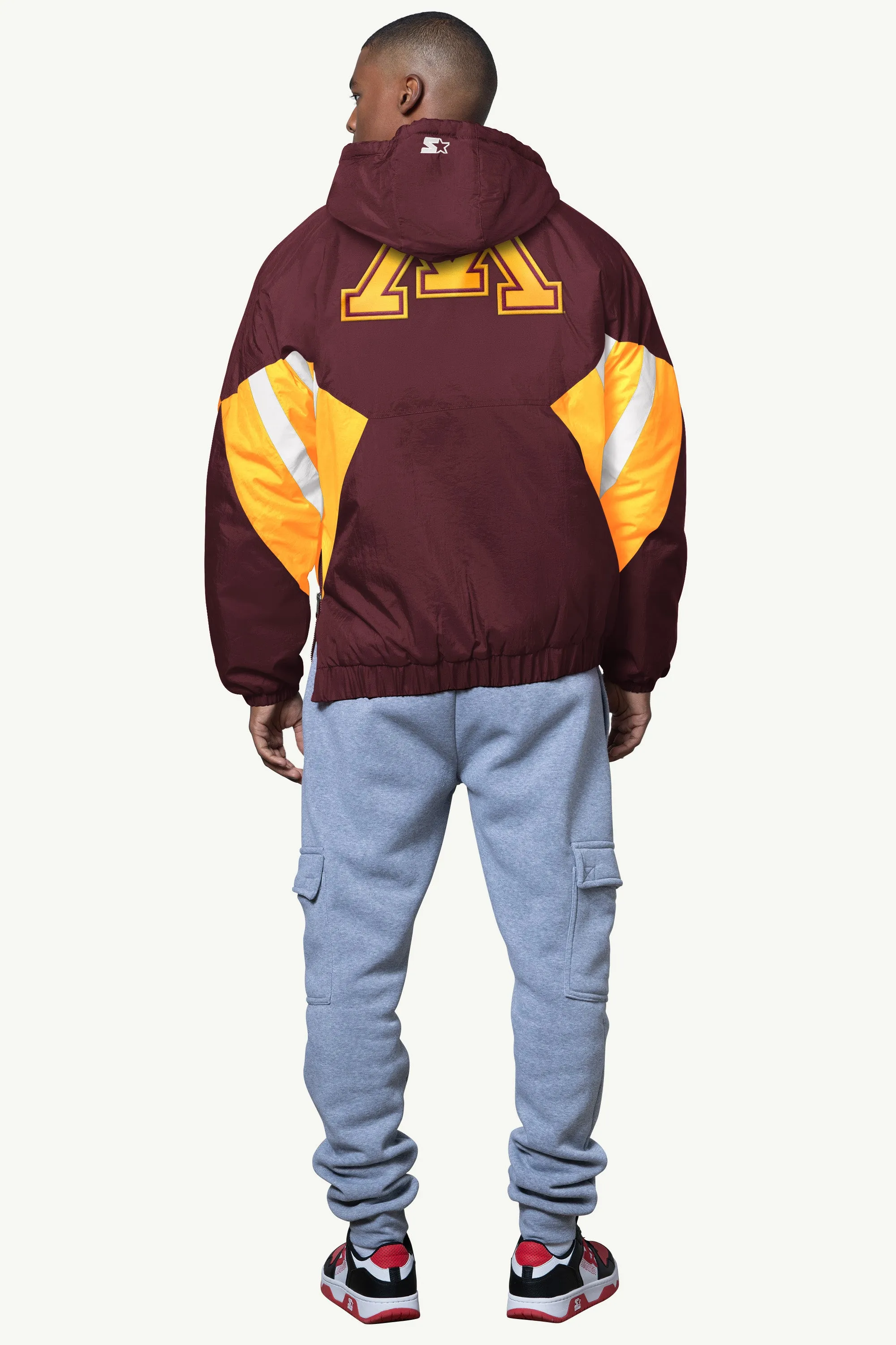 MENS MINESOTA GOLDEN GOPHERS CLASSIC BREAKAWAY JACKET sold by Starter product image thumbnail 2