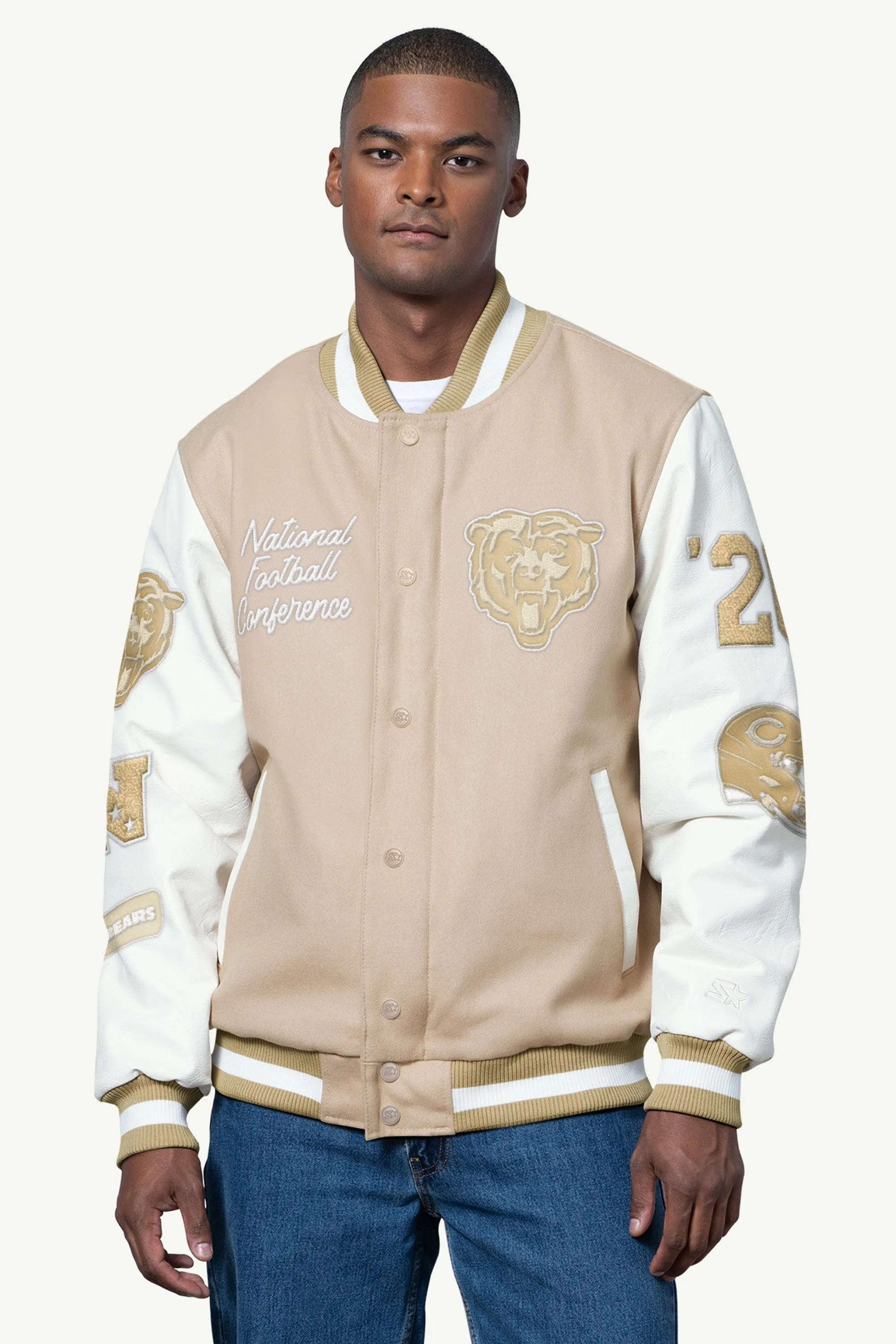 MENS CHICAGO BEARS VARSITY JACKET sold by Starter