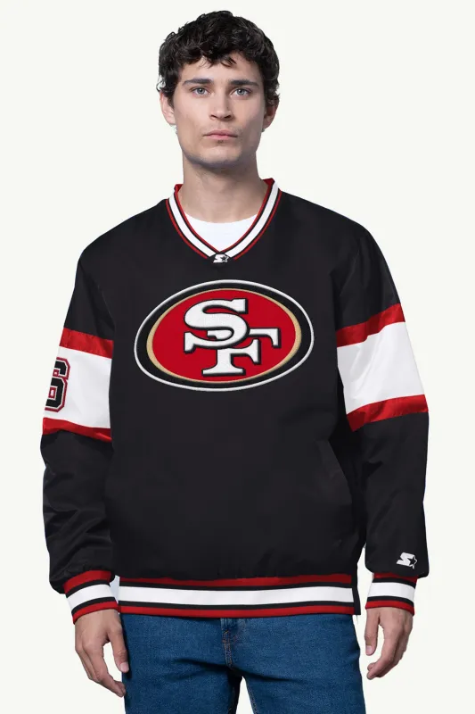 MENS SAN FRANCISCO 49ERS V NECK PULLOVER sold by Starter