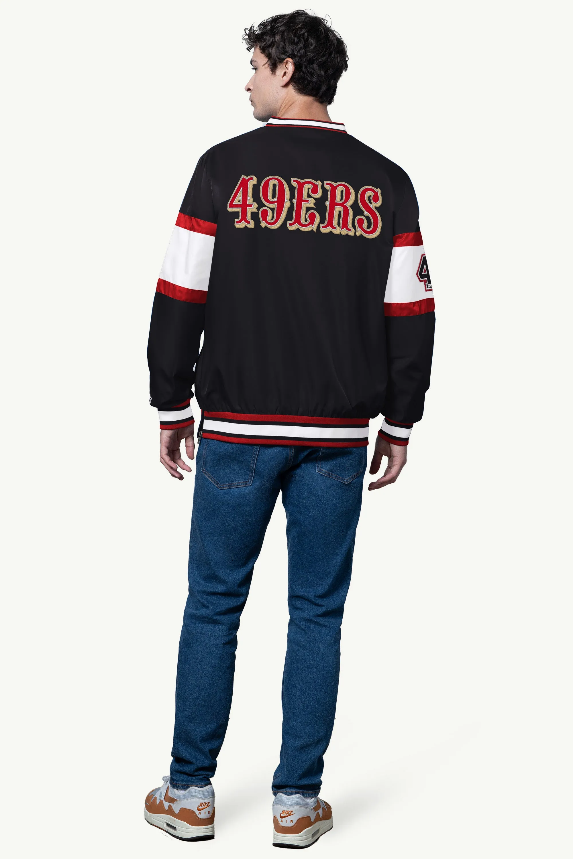 MENS SAN FRANCISCO 49ERS V NECK PULLOVER sold by Starter product image thumbnail 2