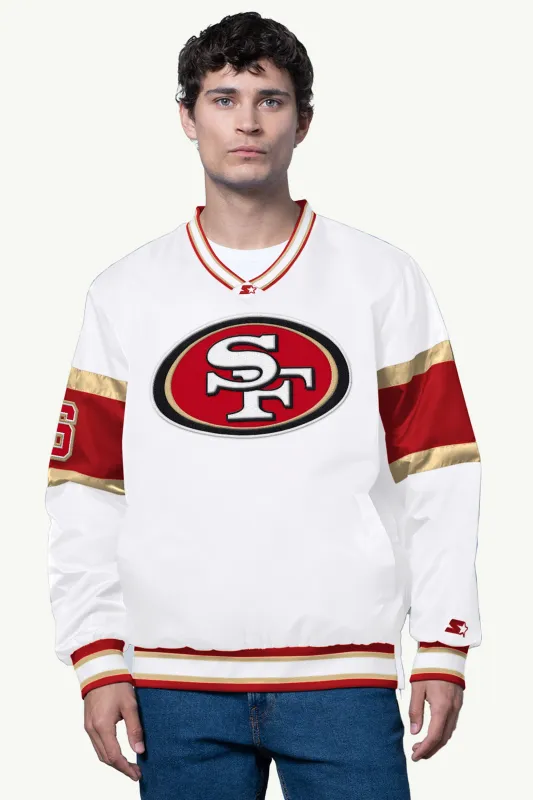 MENS SAN FRANCISCO 49ERS V NECK PULLOVER sold by Starter