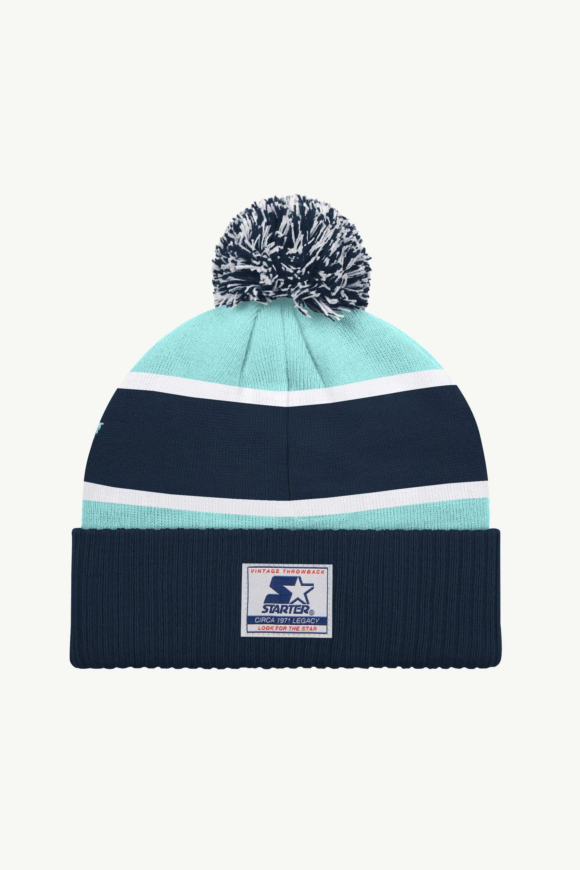 SEATTLE KRAKEN POM BEANIE sold by Starter product image thumbnail 2