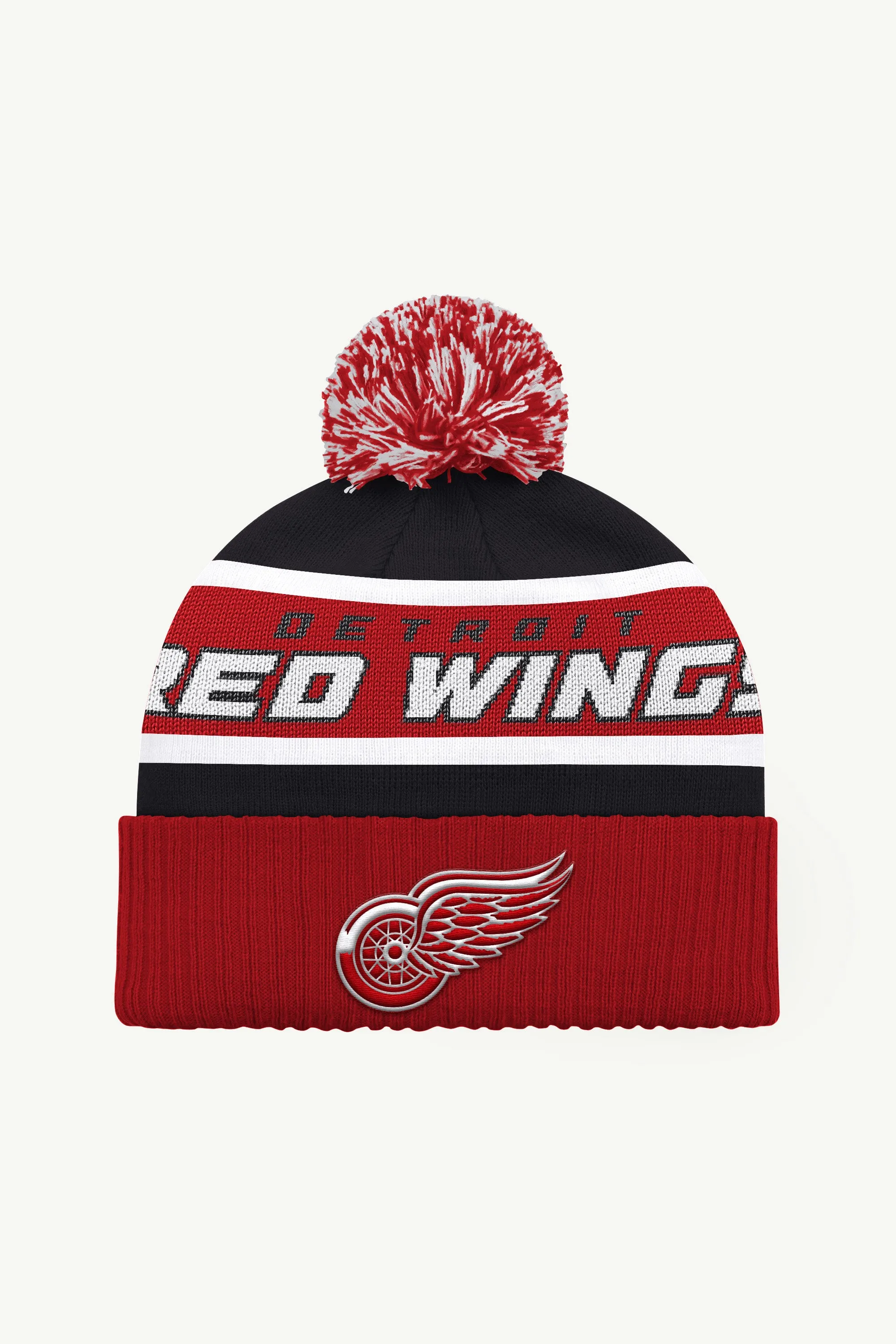 DETROIT RED WINGS POM BEANIE sold by Starter