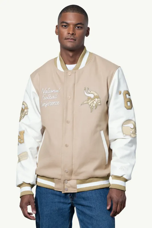 MENS MINNESOTA VIKINGS VARSITY JACKET sold by Starter