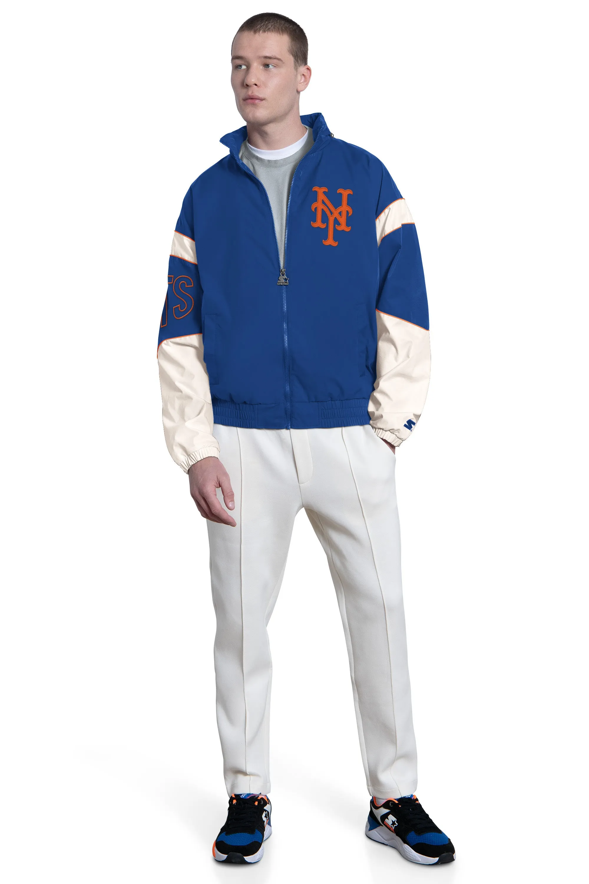 MENS NEW YORK METS THE GUST FULL ZIP JACKET sold by Starter product image thumbnail 4