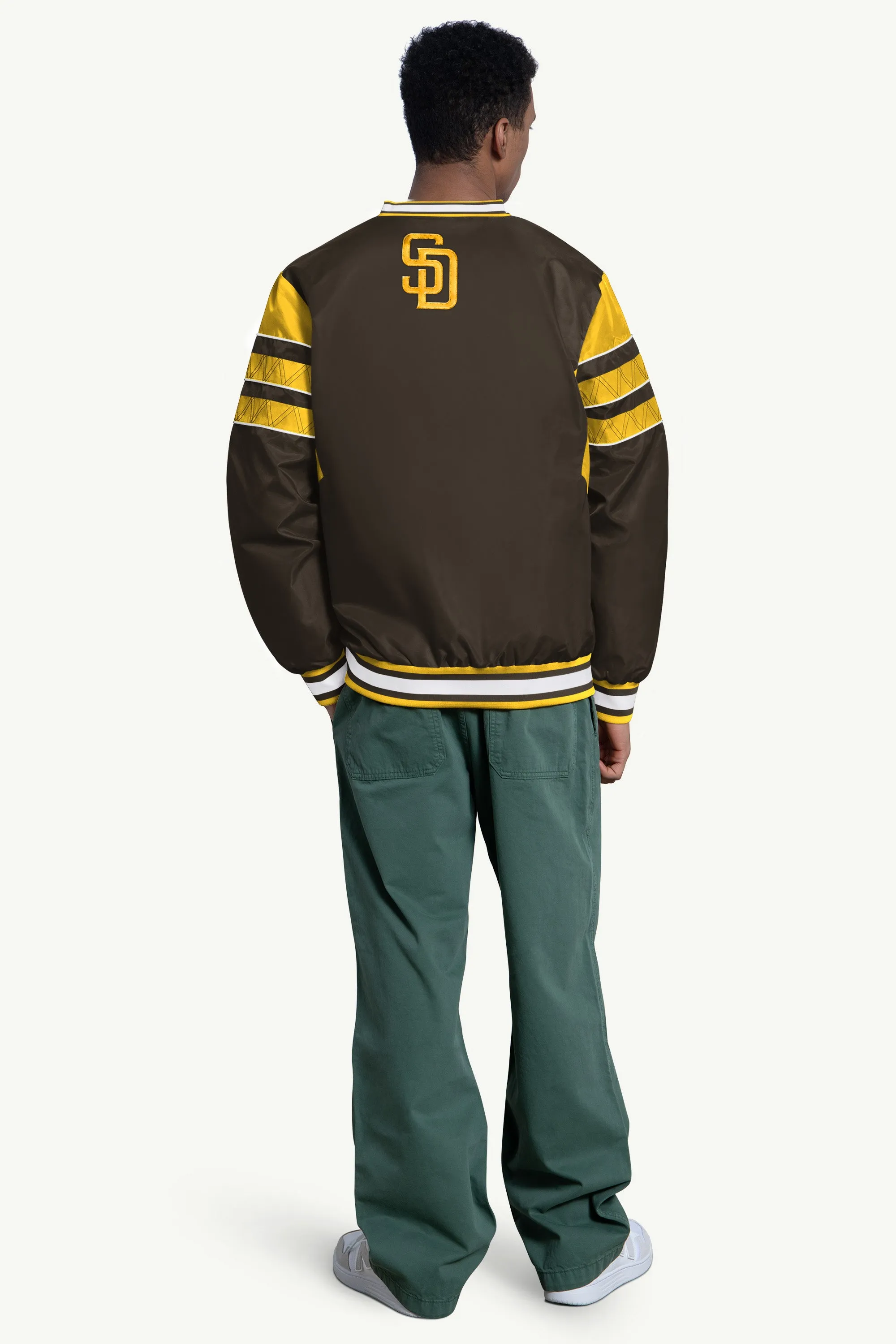 MENS SAN DIEGO PADRES ENFORCER V-NECK PULLOVER JACKET sold by Starter product image thumbnail 2