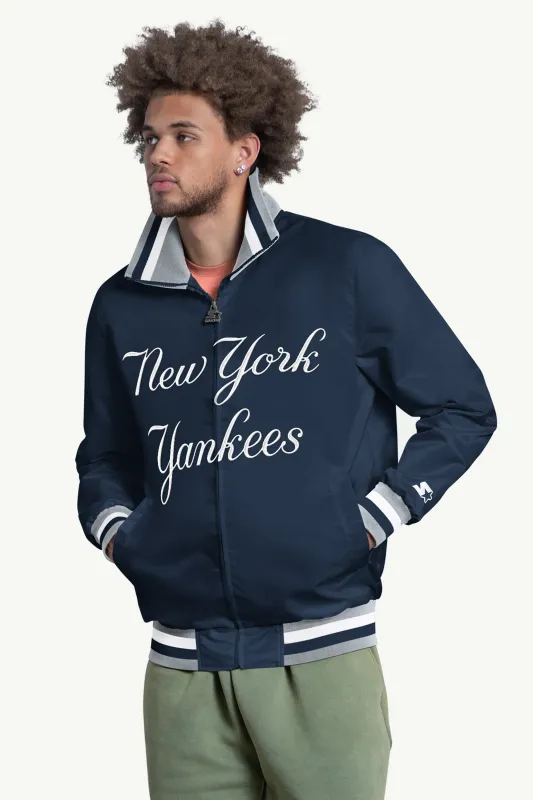 MENS NEW YORK YANKEES CAPTAIN VARSITY JACKET sold by Starter