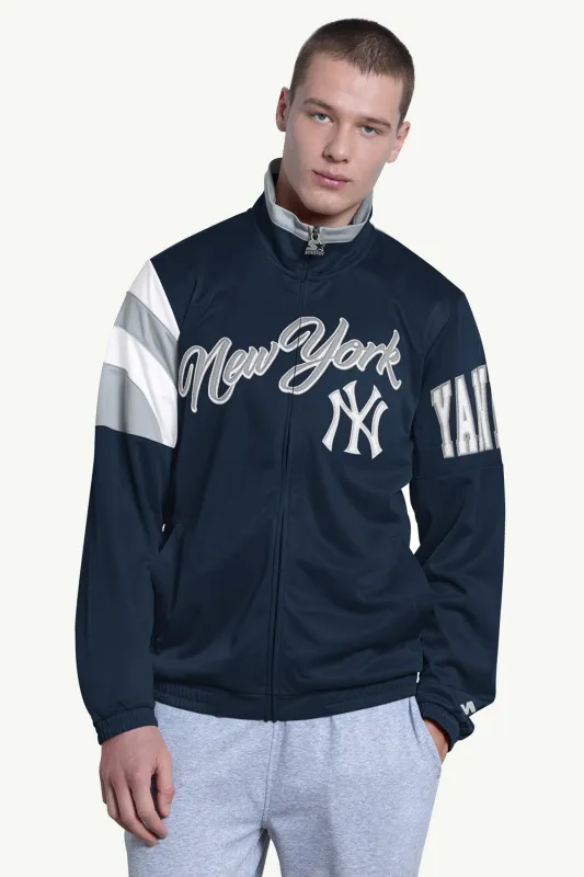 MENS NEW YORK YANKEES HERITAGE TRACK JACKET sold by Starter