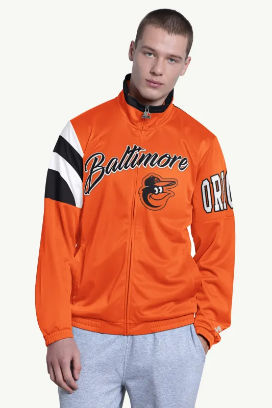 MENS BALTIMORE ORIOLES HERITAGE TRACK JACKET sold by Starter
