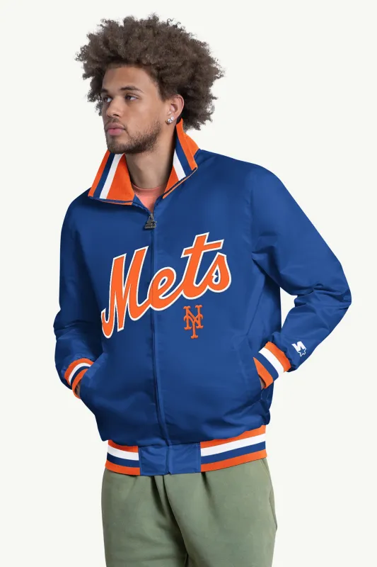 MENS NEW YORK METS CAPTAIN VARSITY JACKET sold by Starter