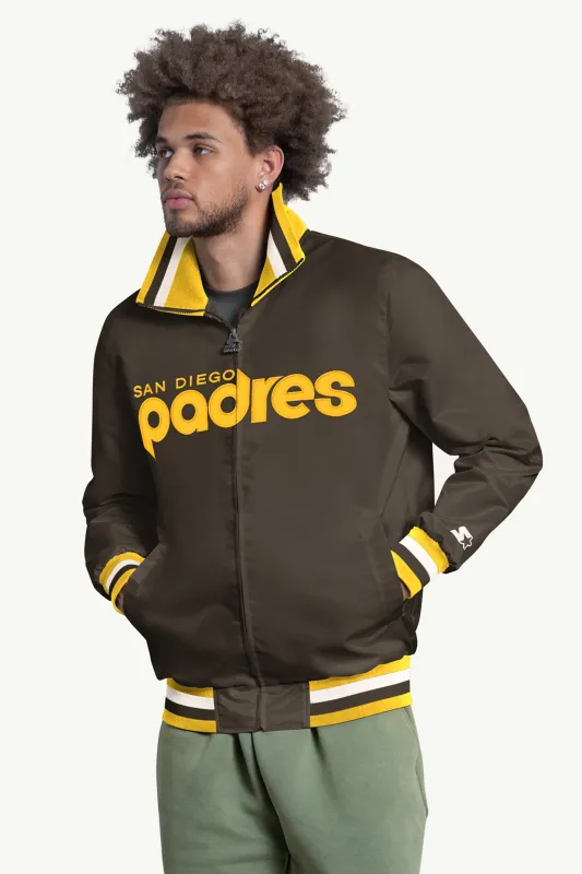 MENS SAN DIEGO PADRES CAPTAIN VARSITY JACKET sold by Starter
