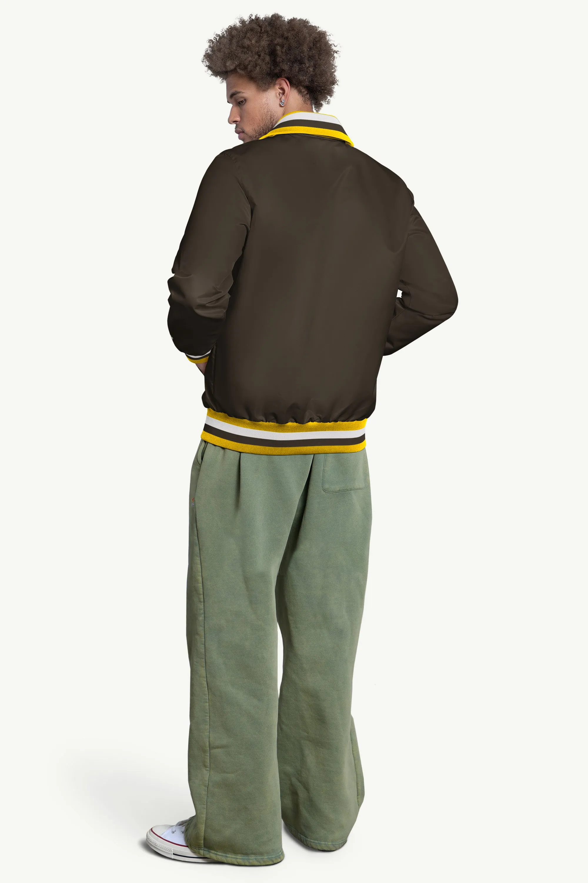 MENS SAN DIEGO PADRES CAPTAIN VARSITY JACKET sold by Starter product image thumbnail 2