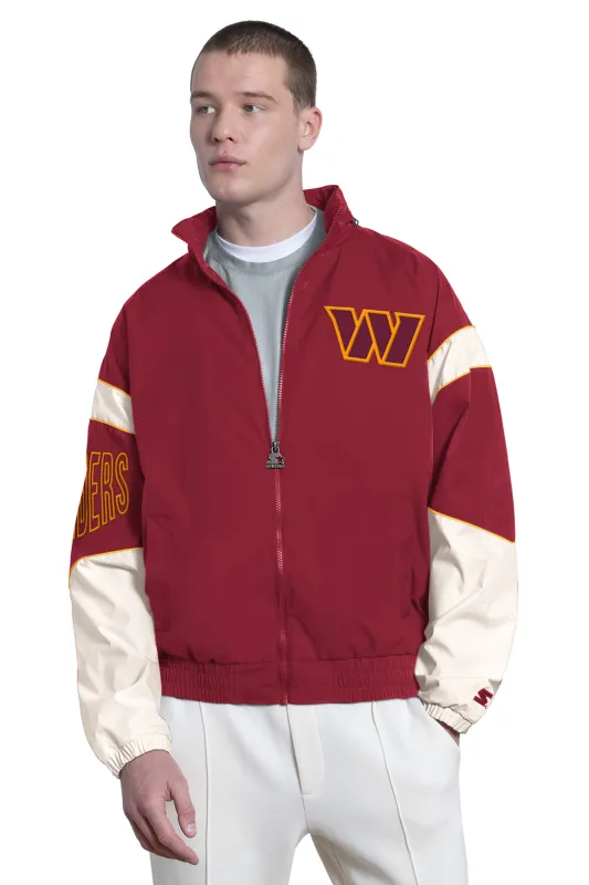 MENS WASHINGTON COMMANDERS THE GUST FULL ZIP JACKET sold by Starter