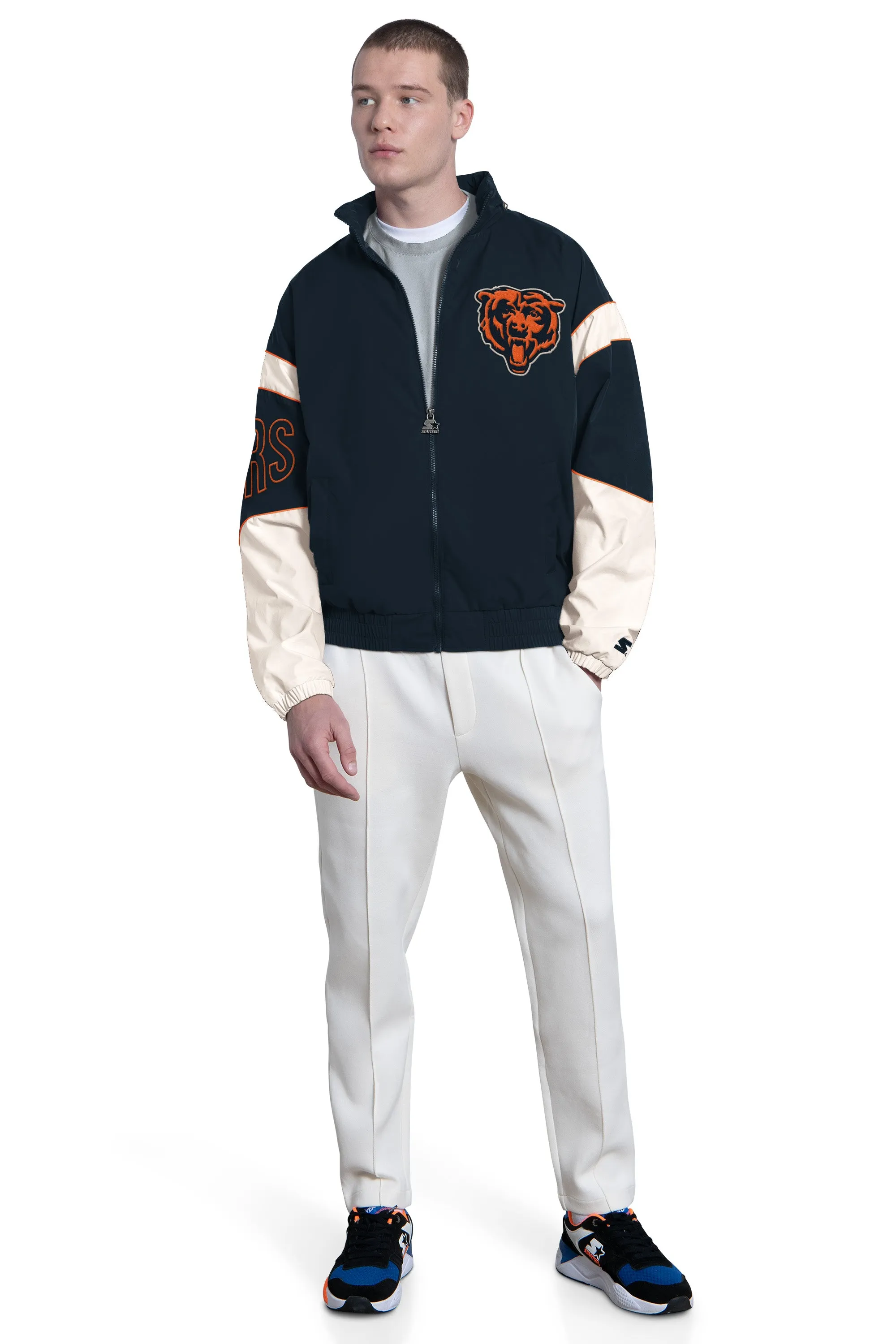MENS CHICAGO BEARS THE GUST FULL ZIP JACKET sold by Starter product image thumbnail 4
