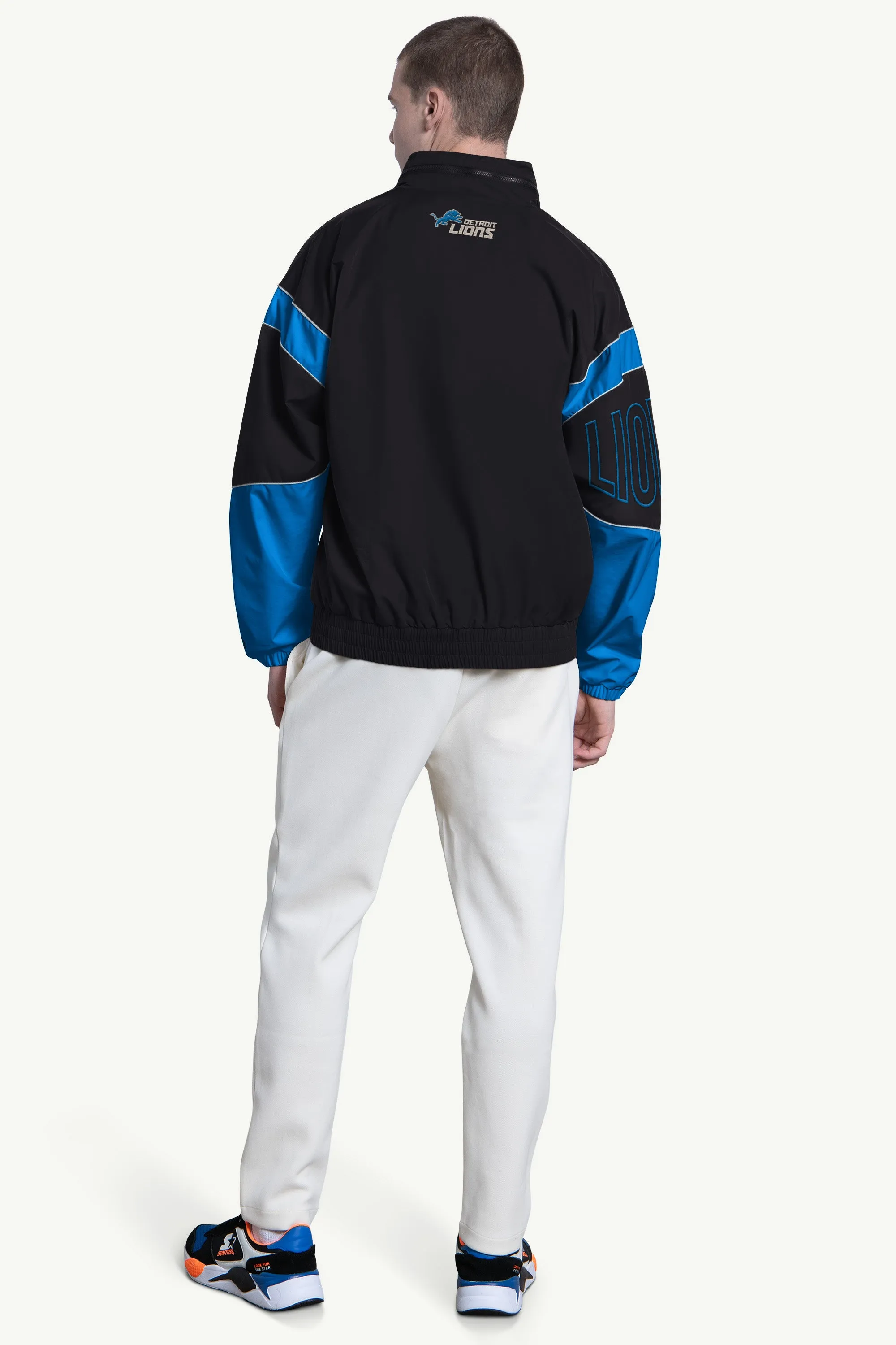 MENS DETROIT LIONS THE GUST FULL ZIP JACKET sold by Starter product image thumbnail 2