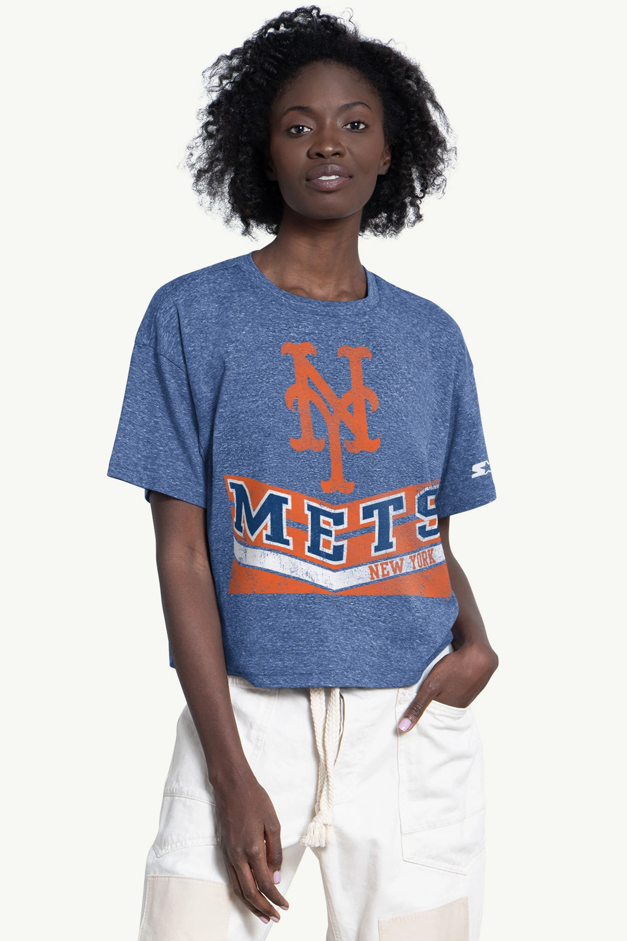 WOMENS NEW YORK METS JUMP SHOT TEE sold by Starter