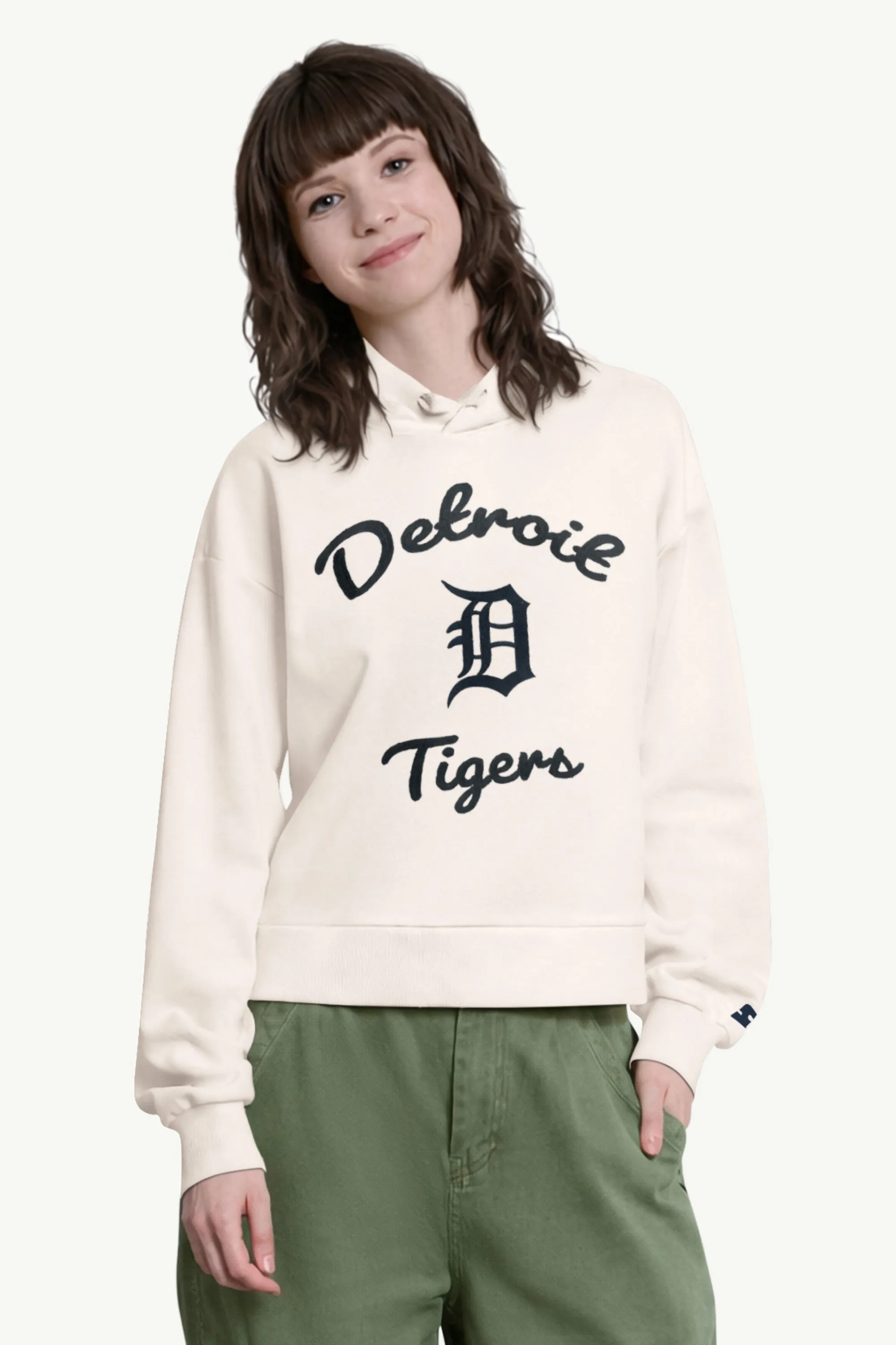WOMENS DETROIT TIGERS BASELINE HOODIE sold by Starter