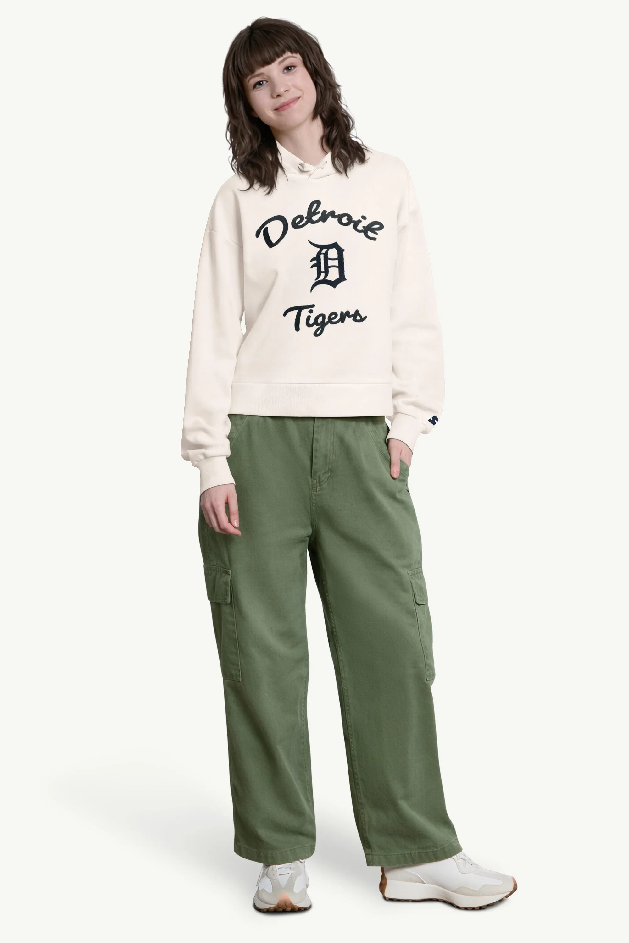 WOMENS DETROIT TIGERS BASELINE HOODIE sold by Starter product image thumbnail 3