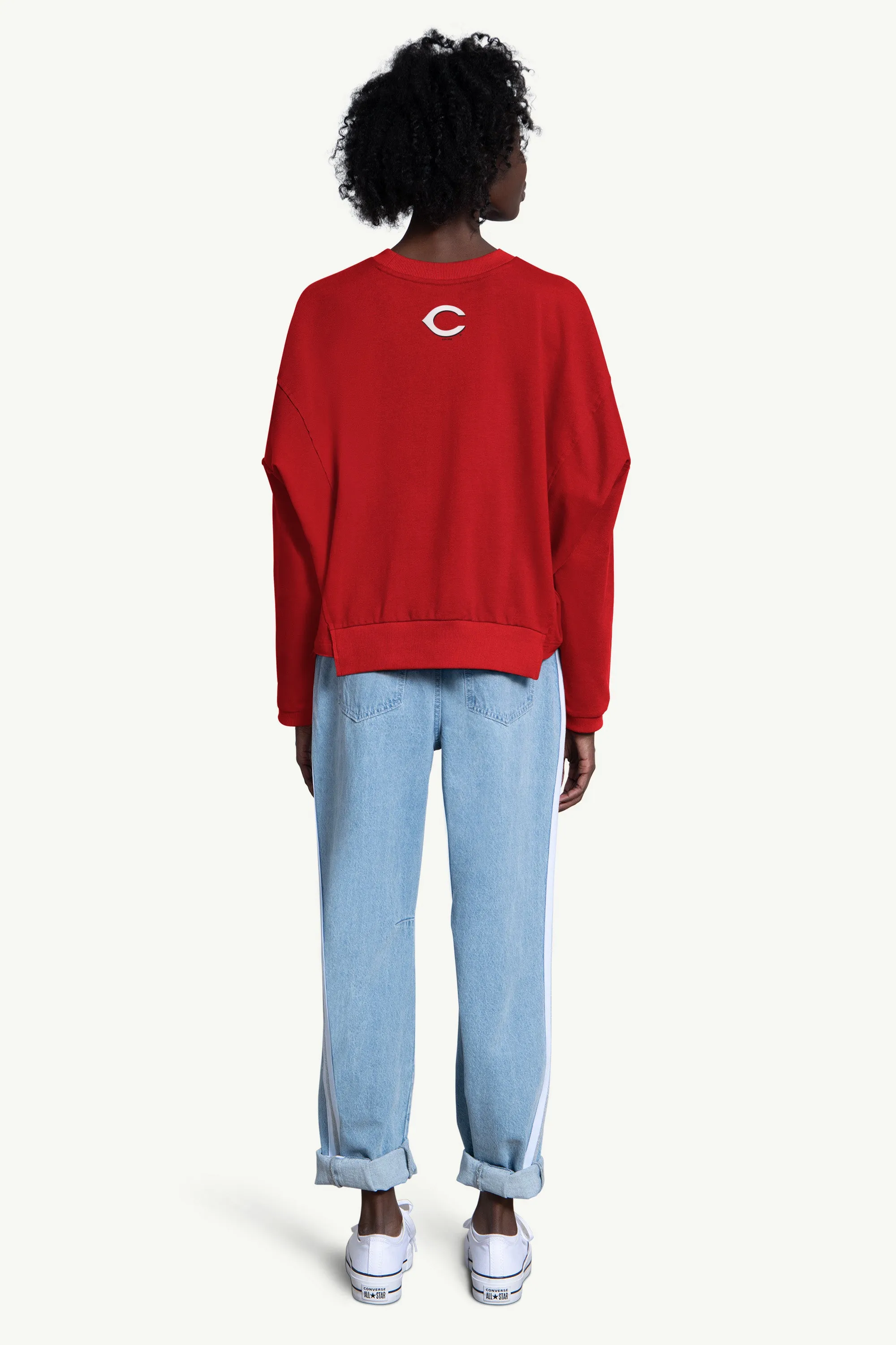 WOMENS CINCINNATI REDS CREW NECK SWEATSHIRT sold by Starter product image thumbnail 2
